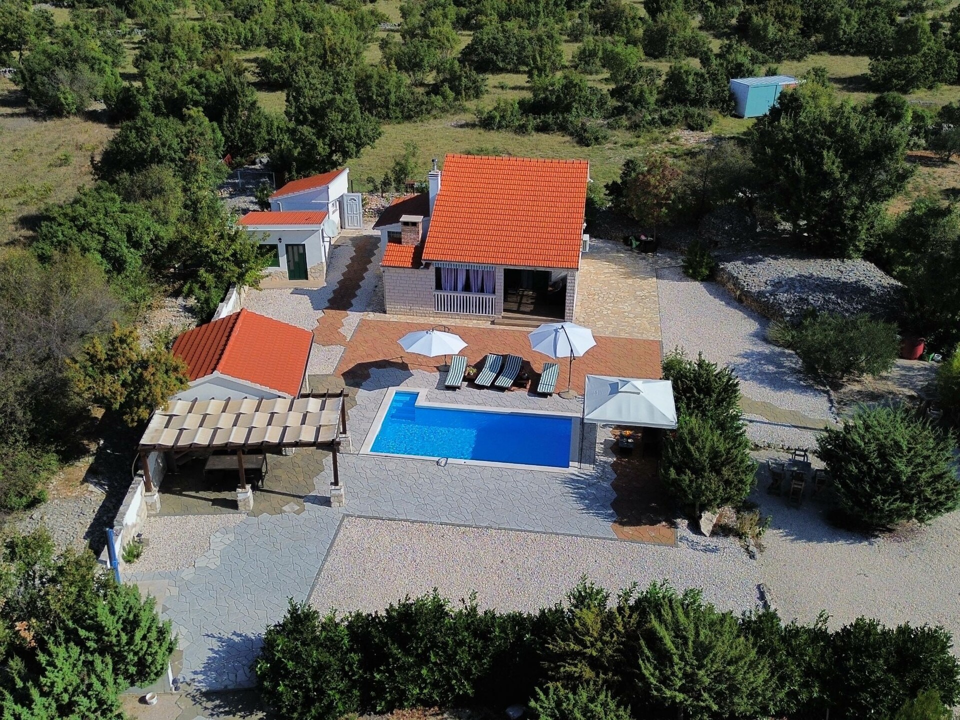 Villa Mystic Woods: rustige natuurvilla in Bristane, Kroatië voor 4 personen - foto 19