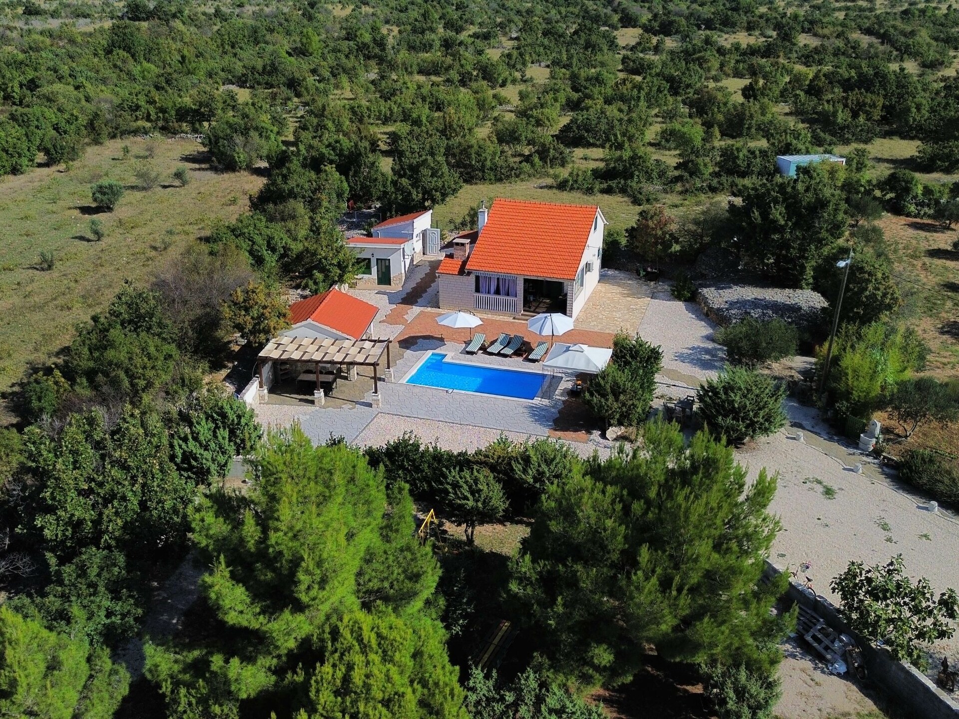 Villa Mystic Woods: rustige natuurvilla in Bristane, Kroatië voor 4 personen - foto 46