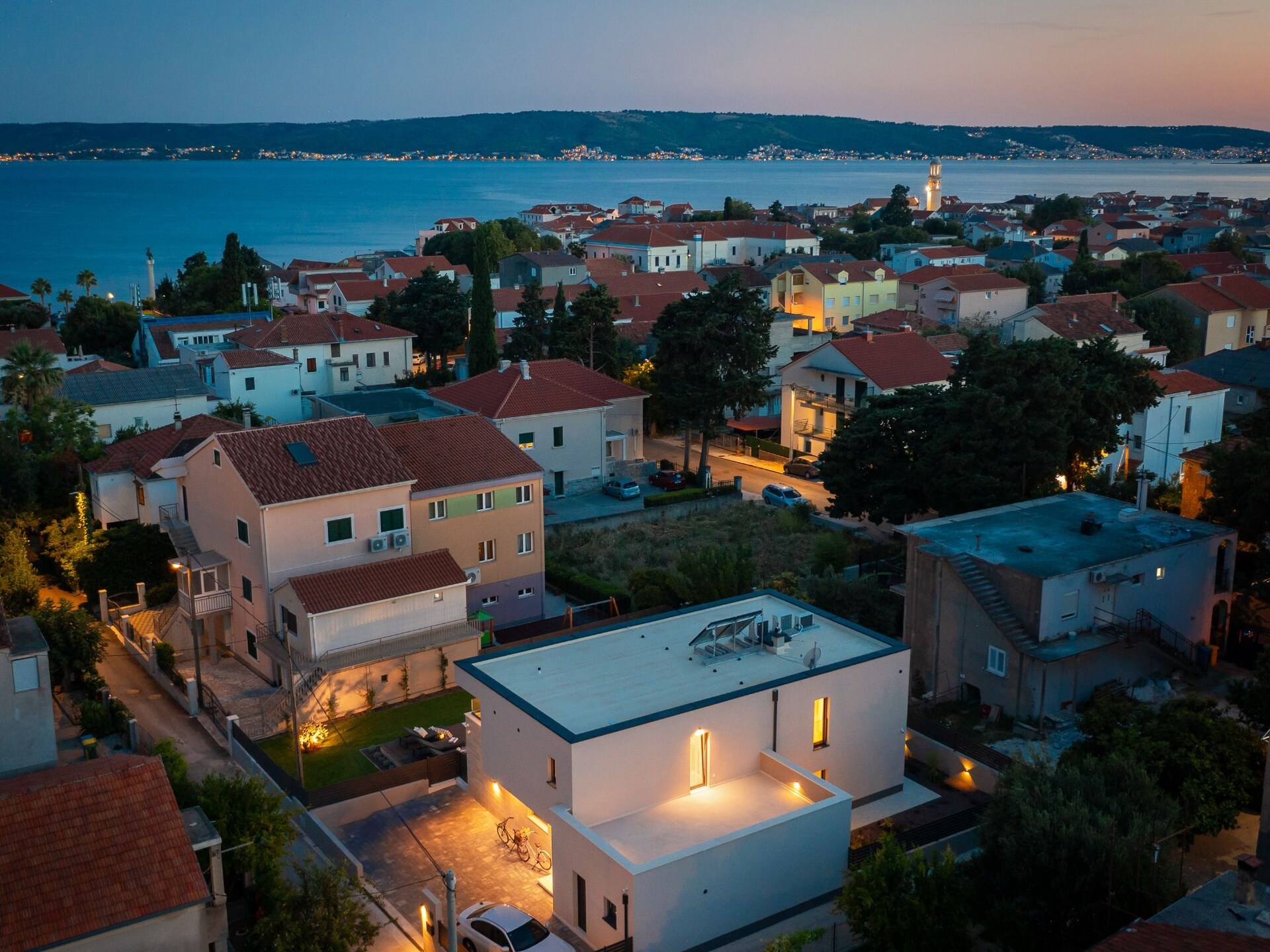Villa Prima Lux: Ruim vakantiehuis met privézwembad op 400m van zee bij Split - foto 62