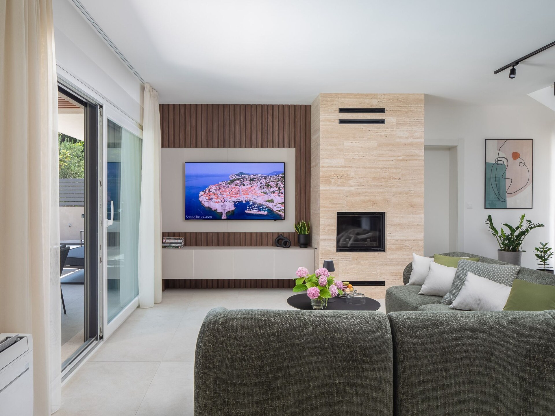 Villa Prima Lux: Ruim vakantiehuis met privézwembad op 400m van zee bij Split - foto 3