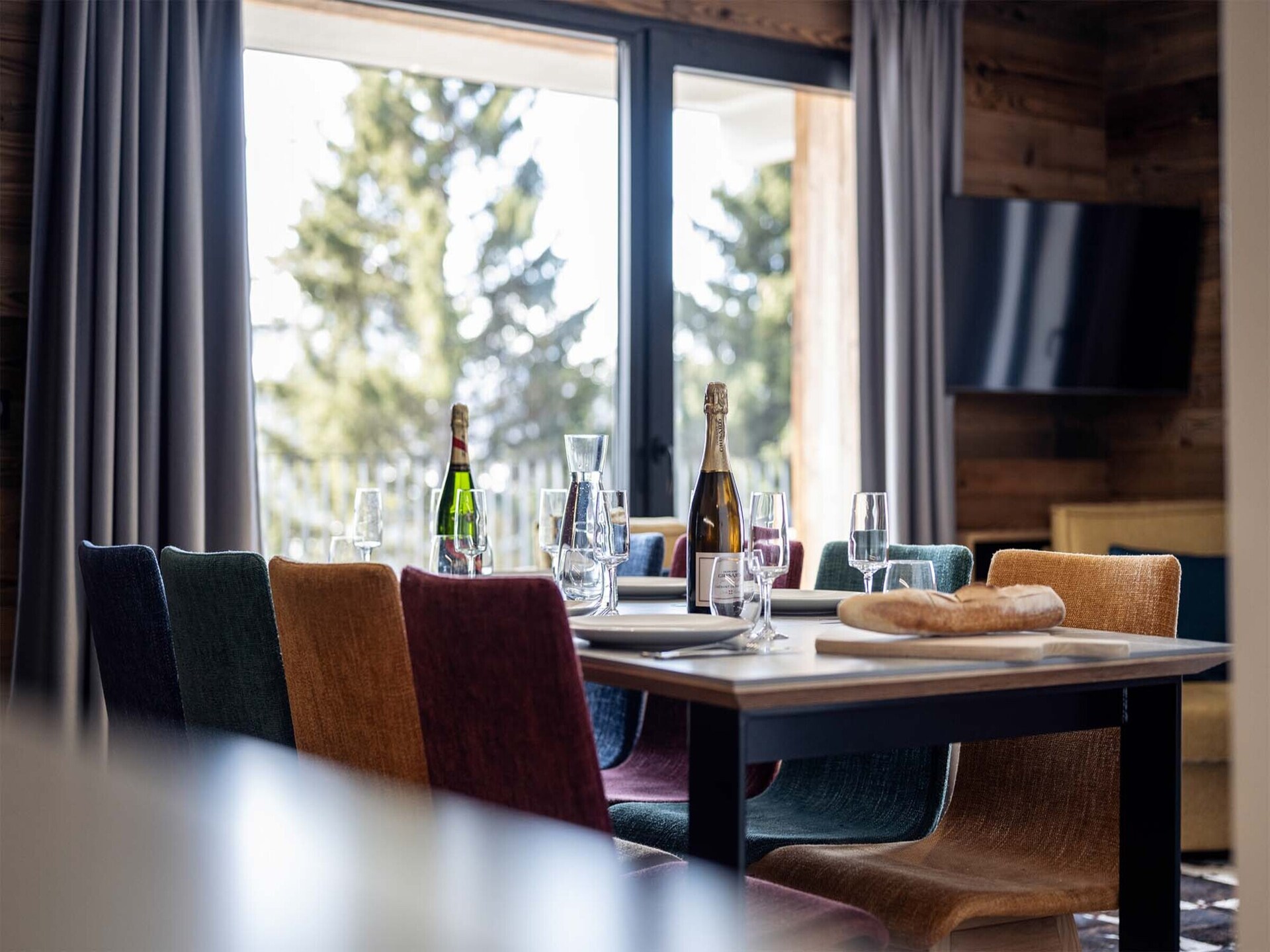 Vrijstaand chalet voor 8 personen met bosrandligging in La Rosière - foto 11