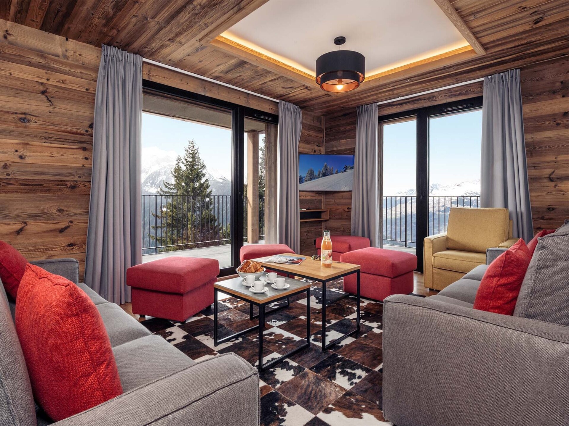 Vrijstaand chalet La Rosière: 14 pers, zwembad, vlakbij pistes - foto 1
