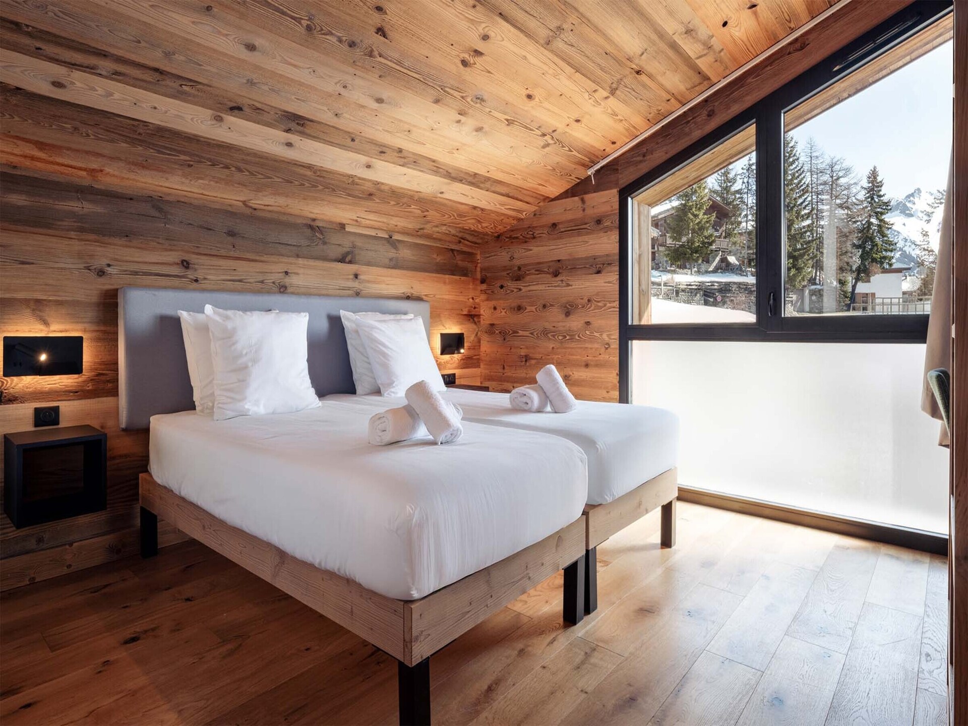Ruim duplex chalet voor 14 personen in La Rosière, vlakbij de pistes - foto 9