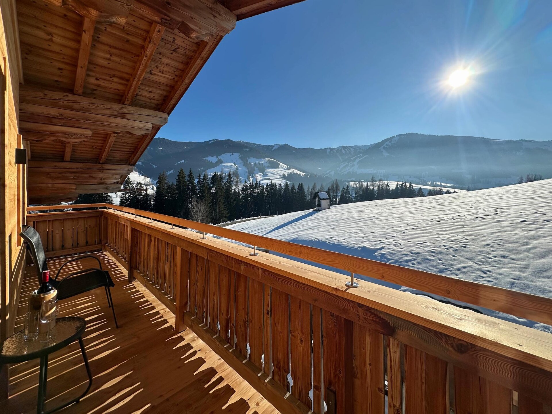 Modern appartement in Leogang met panoramisch berguitzicht - foto 26