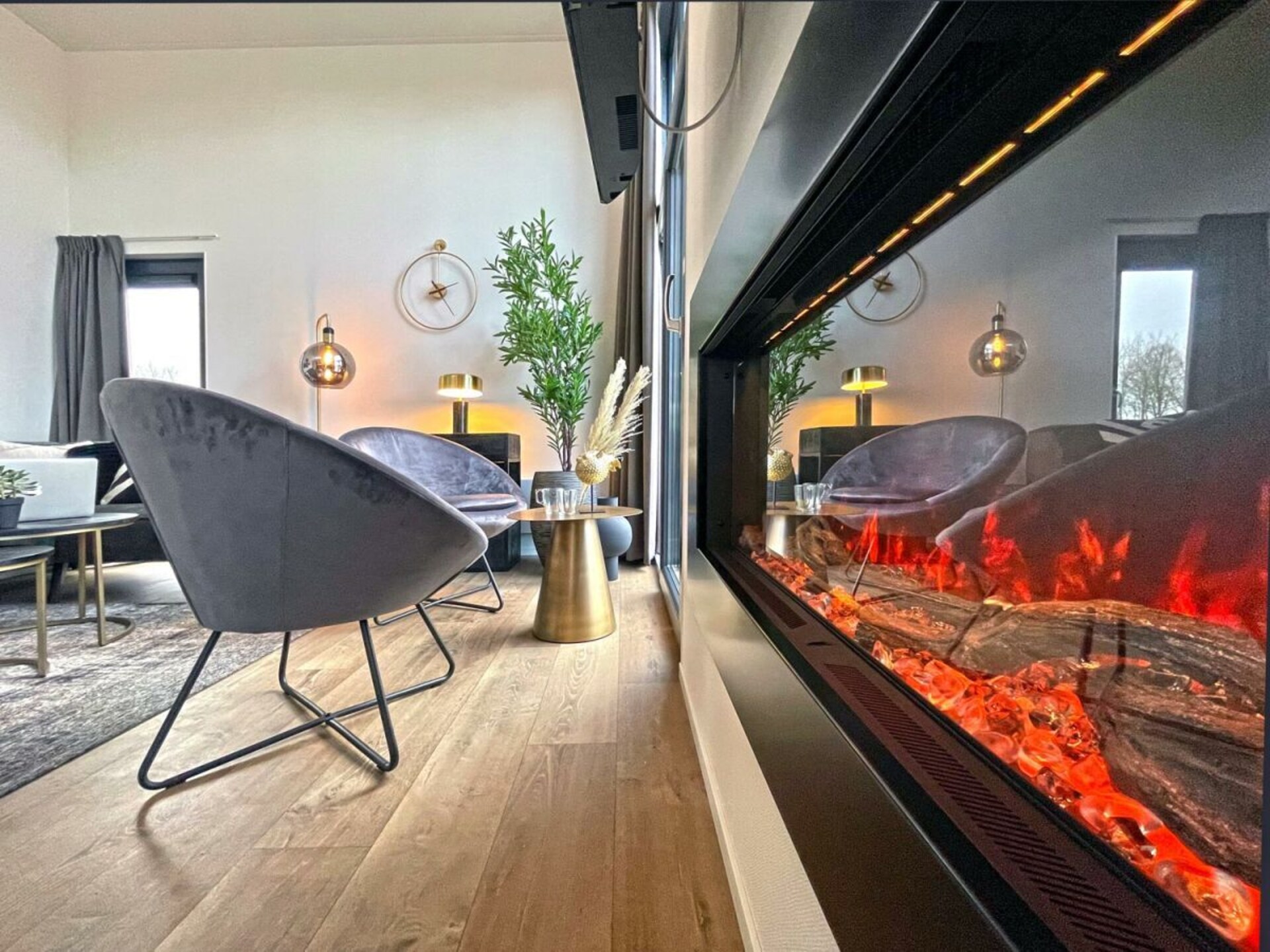 Modern vakantiehuis aan het Veluwemeer met aanlegsteiger en dakterras - foto 14