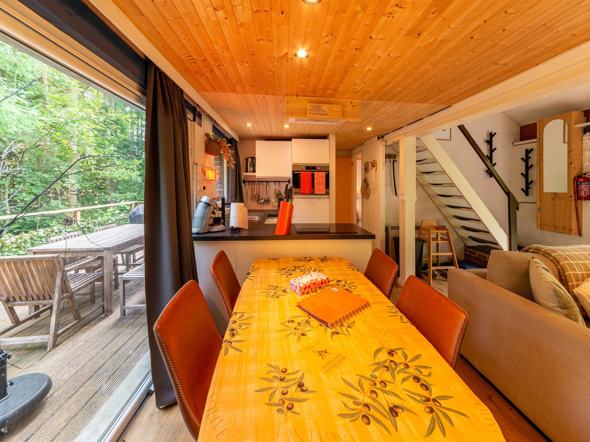 Vrijstaand chalet voor 6 in Hastière met ruime tuin en honden welkom - foto 13