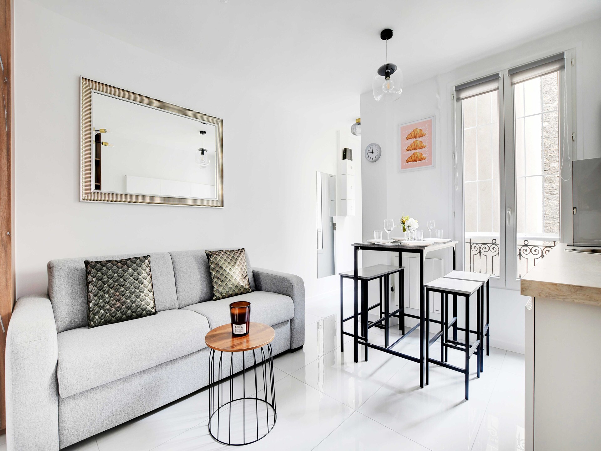 Knus appartement van 36m² bij Montmartre en de Sacré-Coeur - foto 1