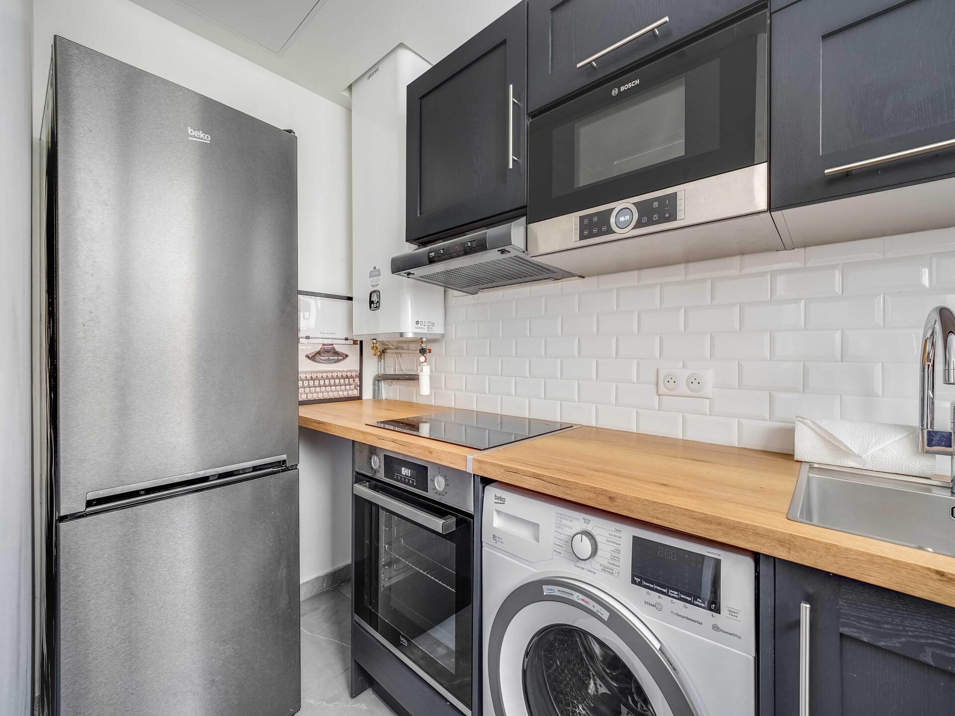 Modern appartement bij Gare de l'Est – 2 personen - foto 6