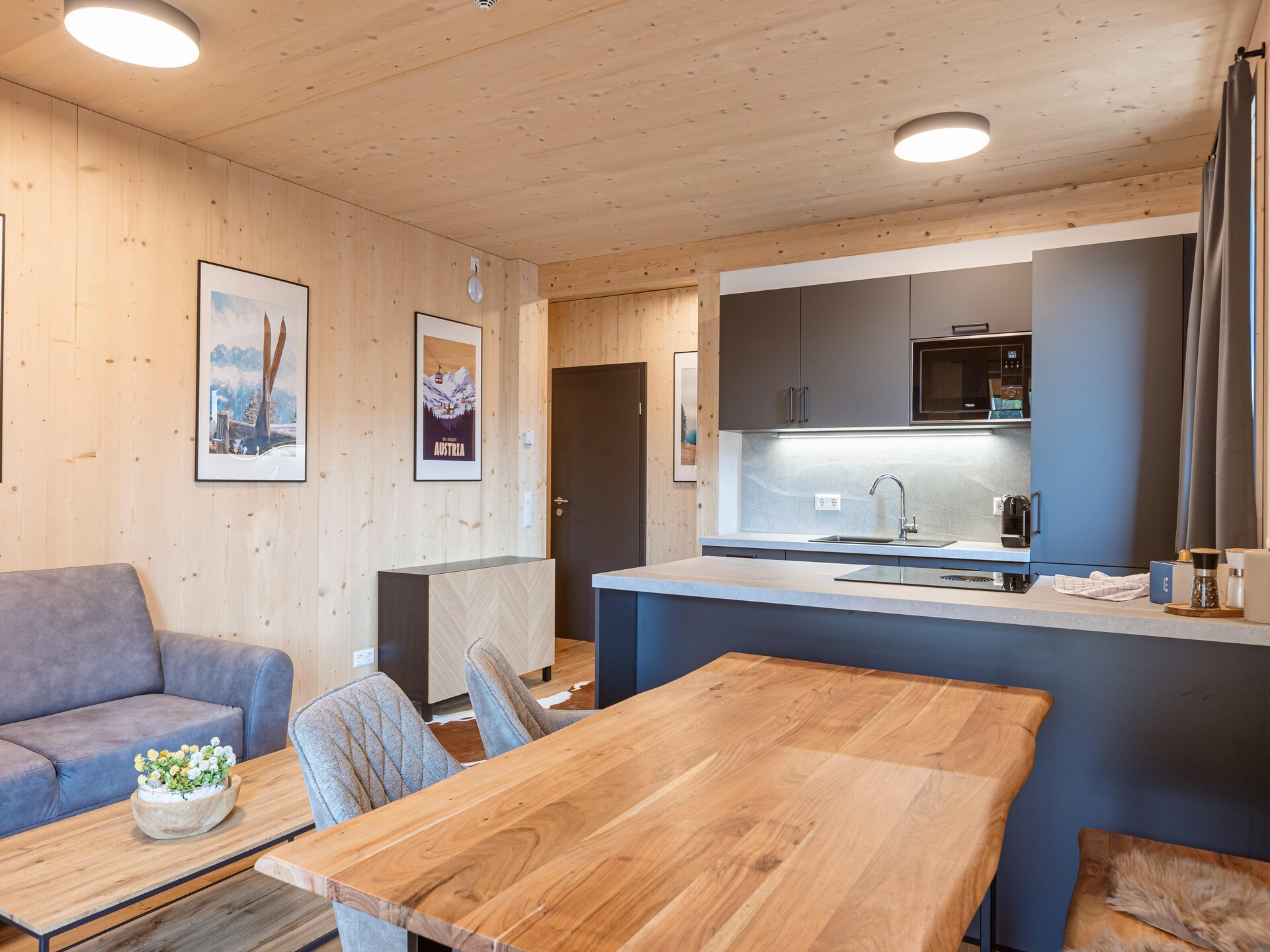 Ruim appartement in Lachtal met privésauna en piste-uitzicht - foto 5