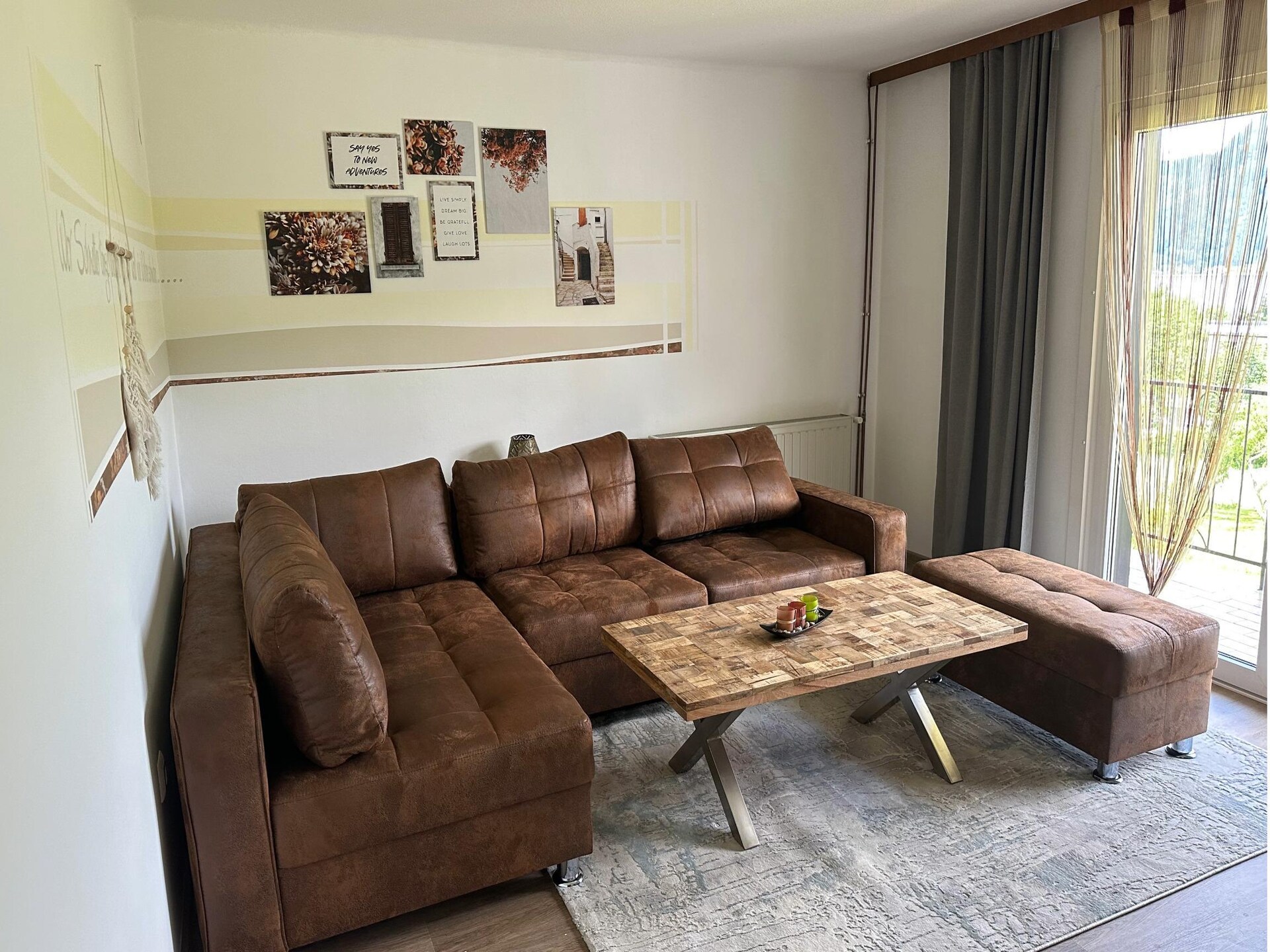 Appartement Sattendorf: 100m tot Ossiacher See, uitzicht op bergen - foto 1