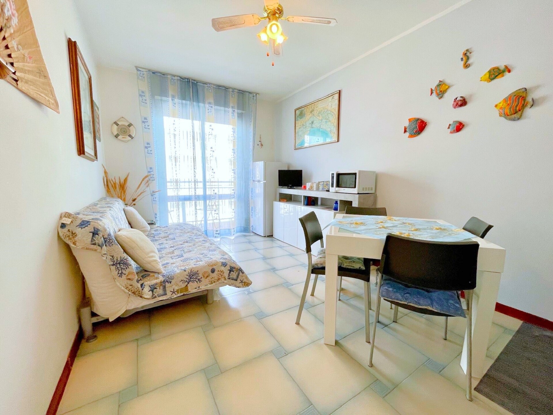 Aan het strand: Comfortabel appartement in Porto Santa Margherita · 4 pers. - foto 9