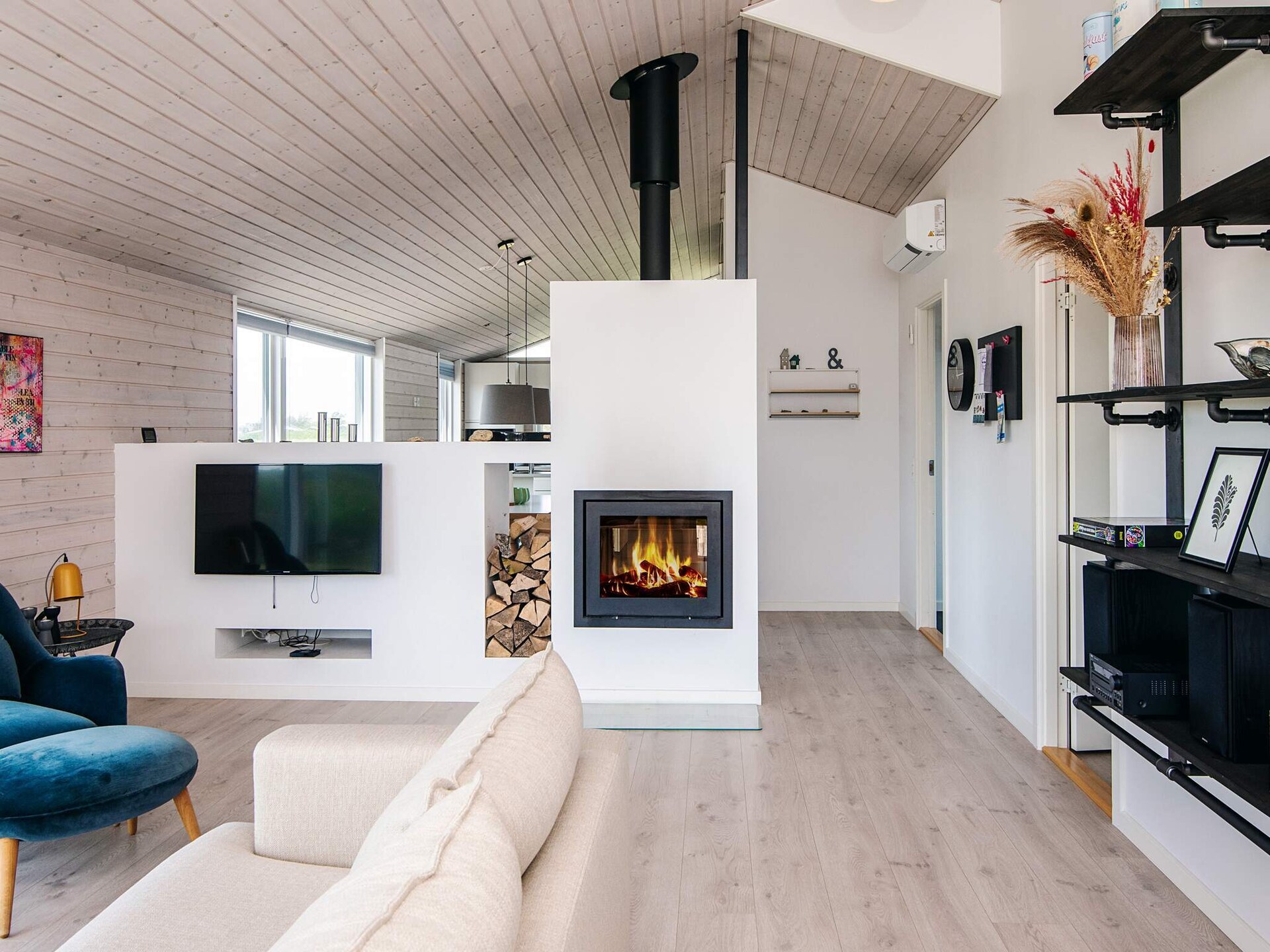 Modern vakantiehuis op 700m van strand in Løkken - foto 21