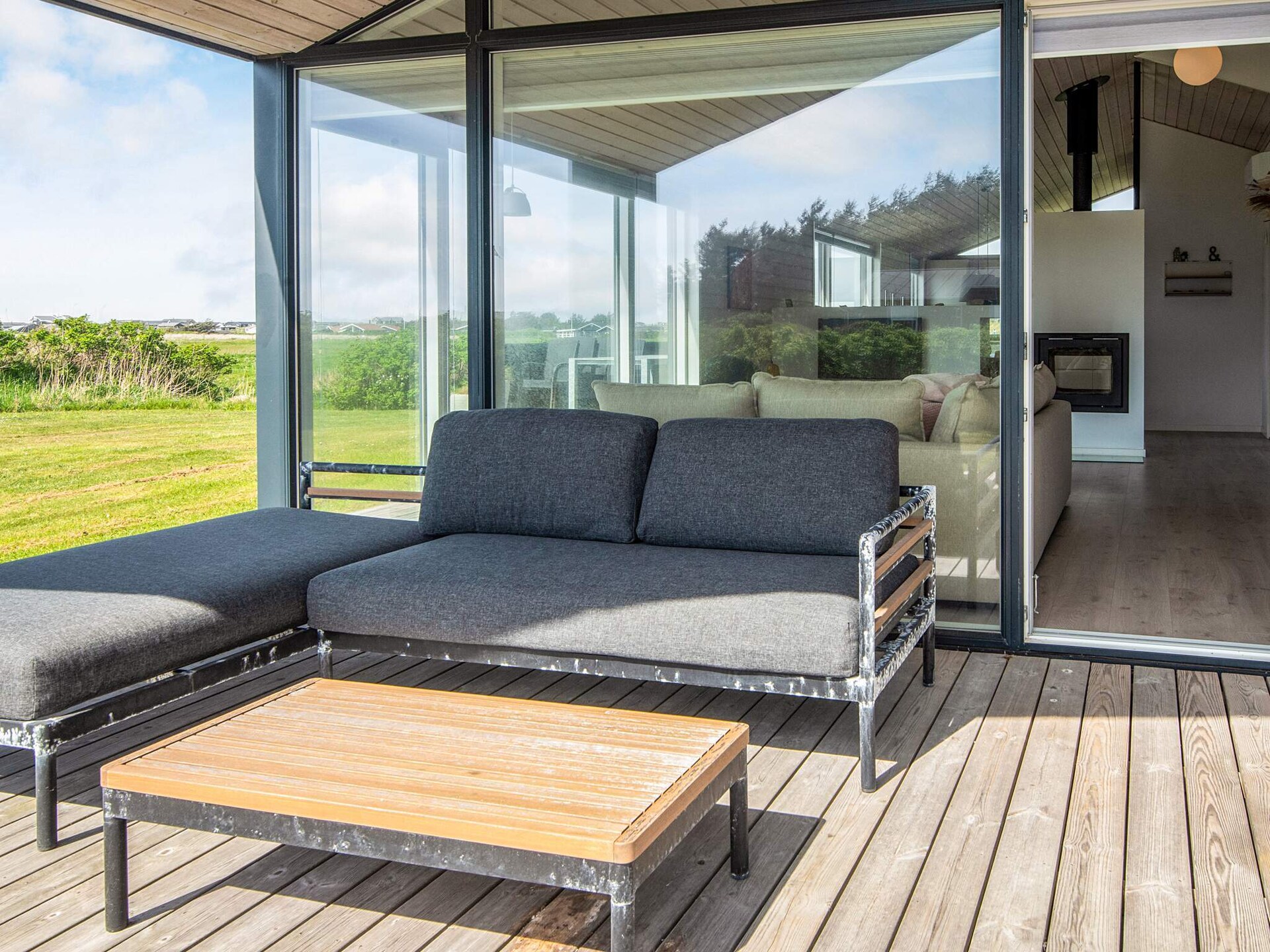 Modern vakantiehuis op 700m van strand in Løkken - foto 31