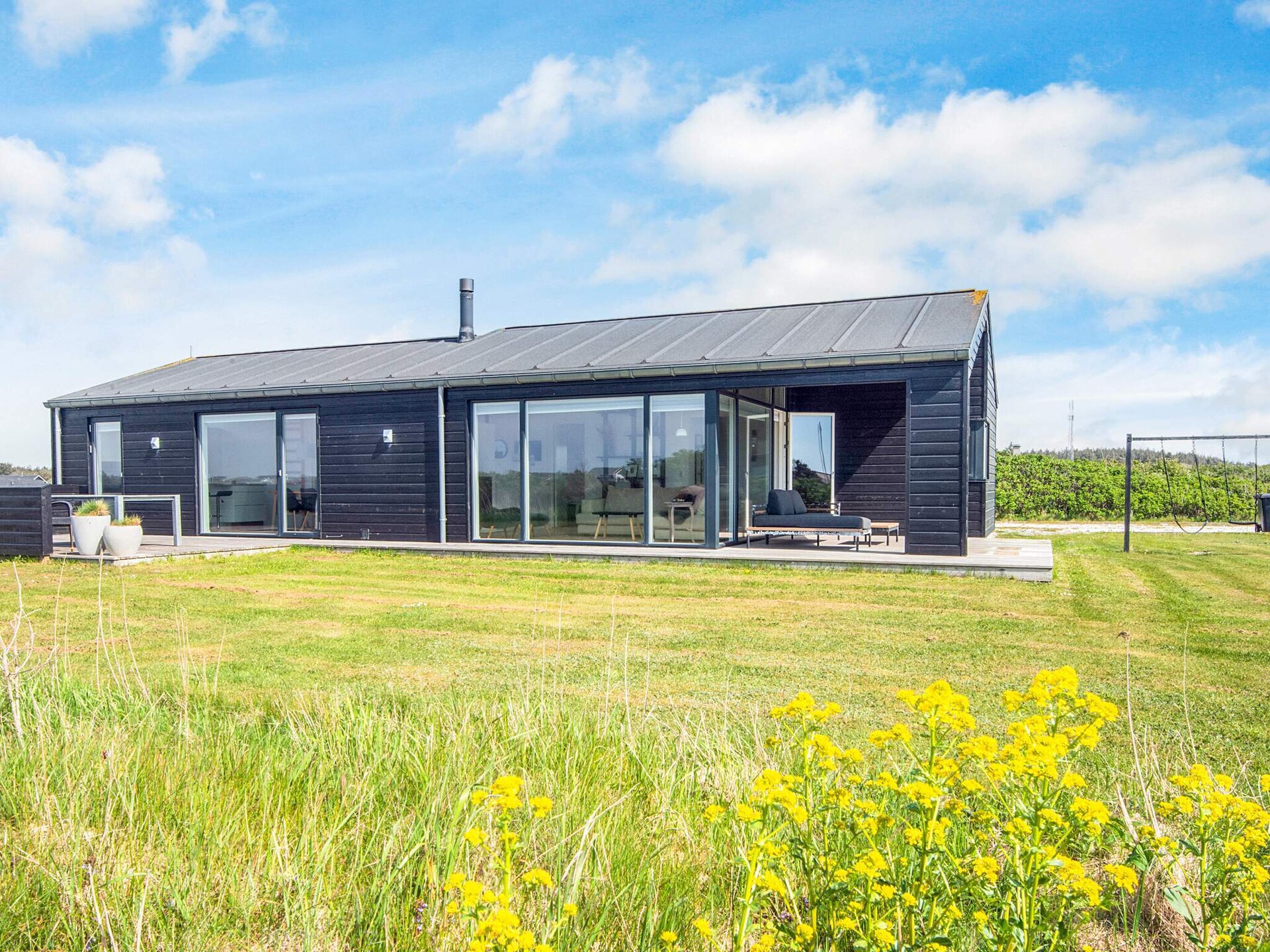 Modern vakantiehuis op 700m van strand in Løkken - foto 33