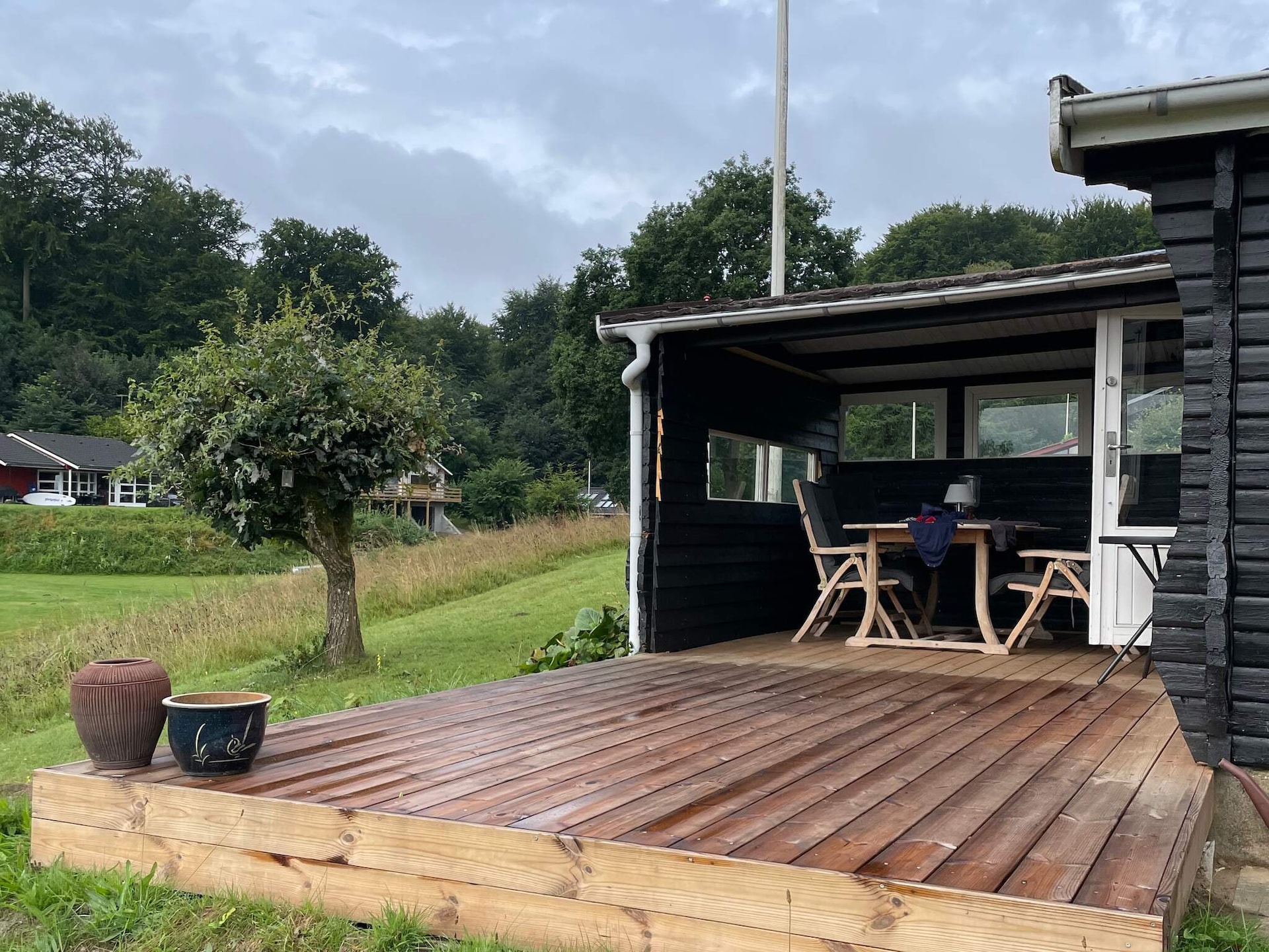 Charmant vakantiehuis met panoramisch uitzicht op de Diernæs-bocht, op 100 meter van het strand - foto 26