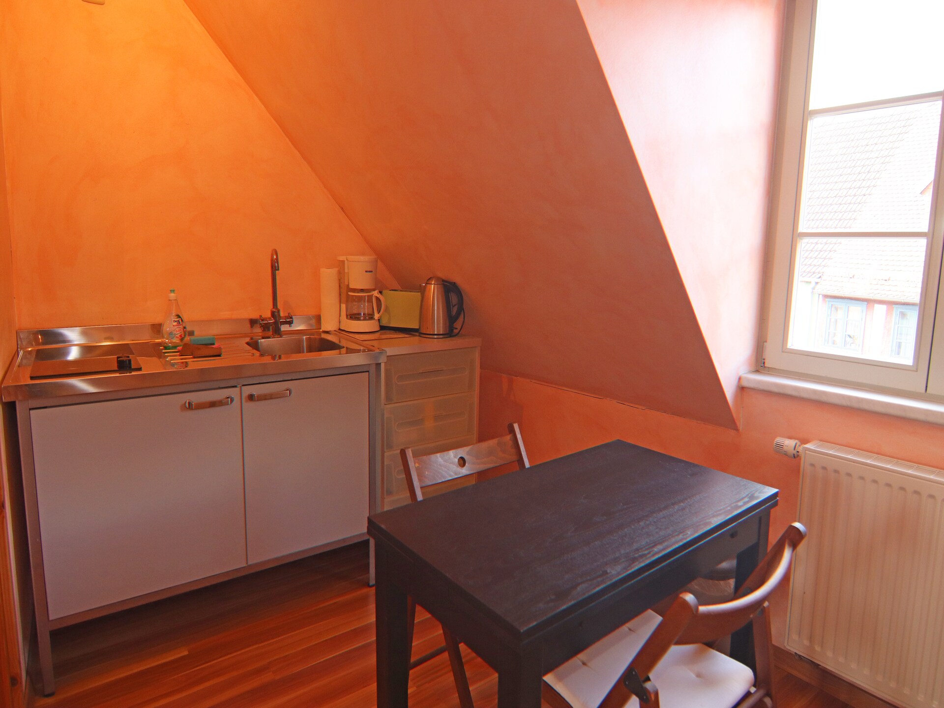 Ferienwohnung Backbord: Sfeervol appartement in hartje Röbel aan het Müritzmeer - foto 6