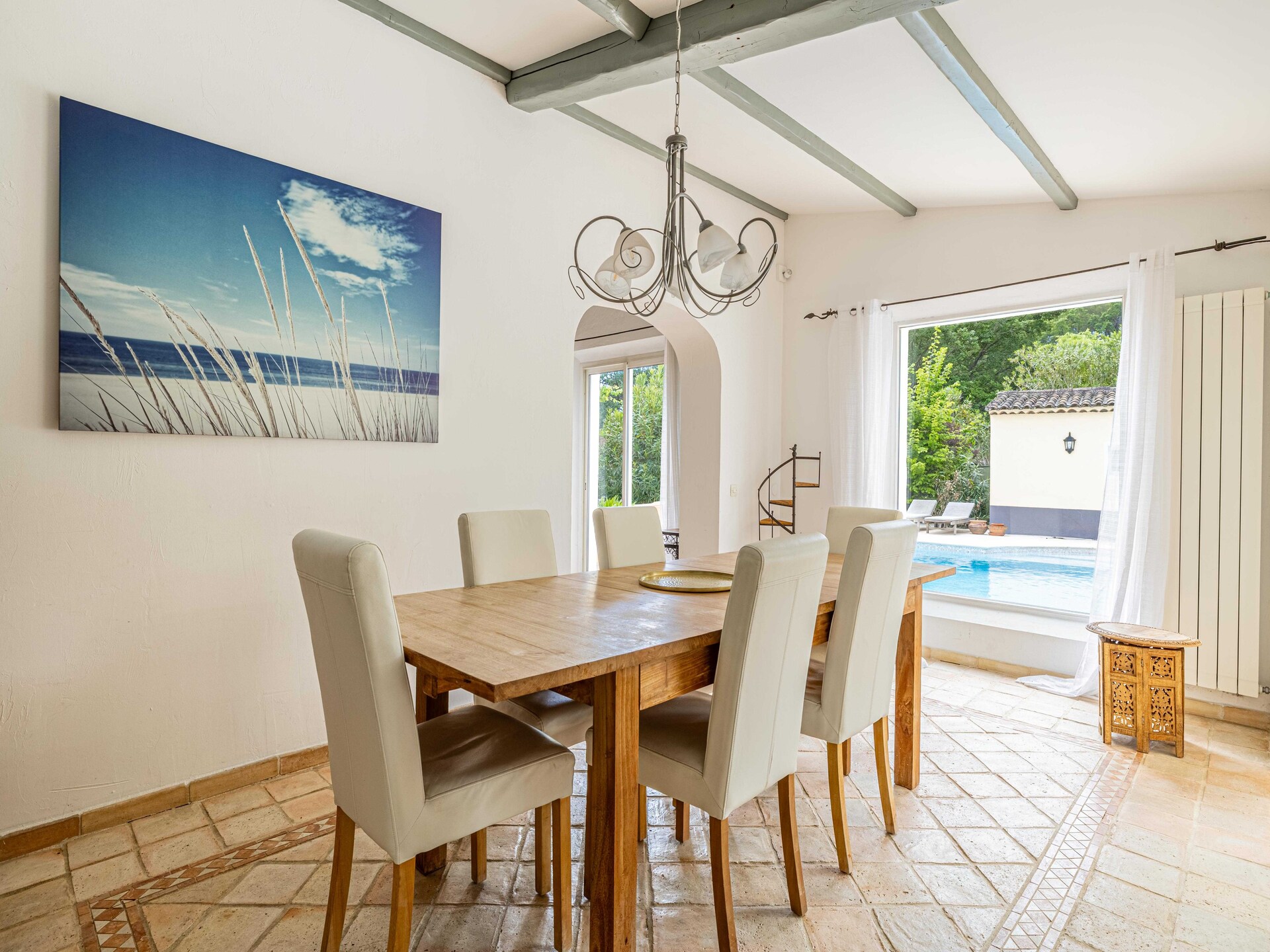 Ruime villa voor 12 personen met bijgebouw nabij Cannes en Mougins - foto 9