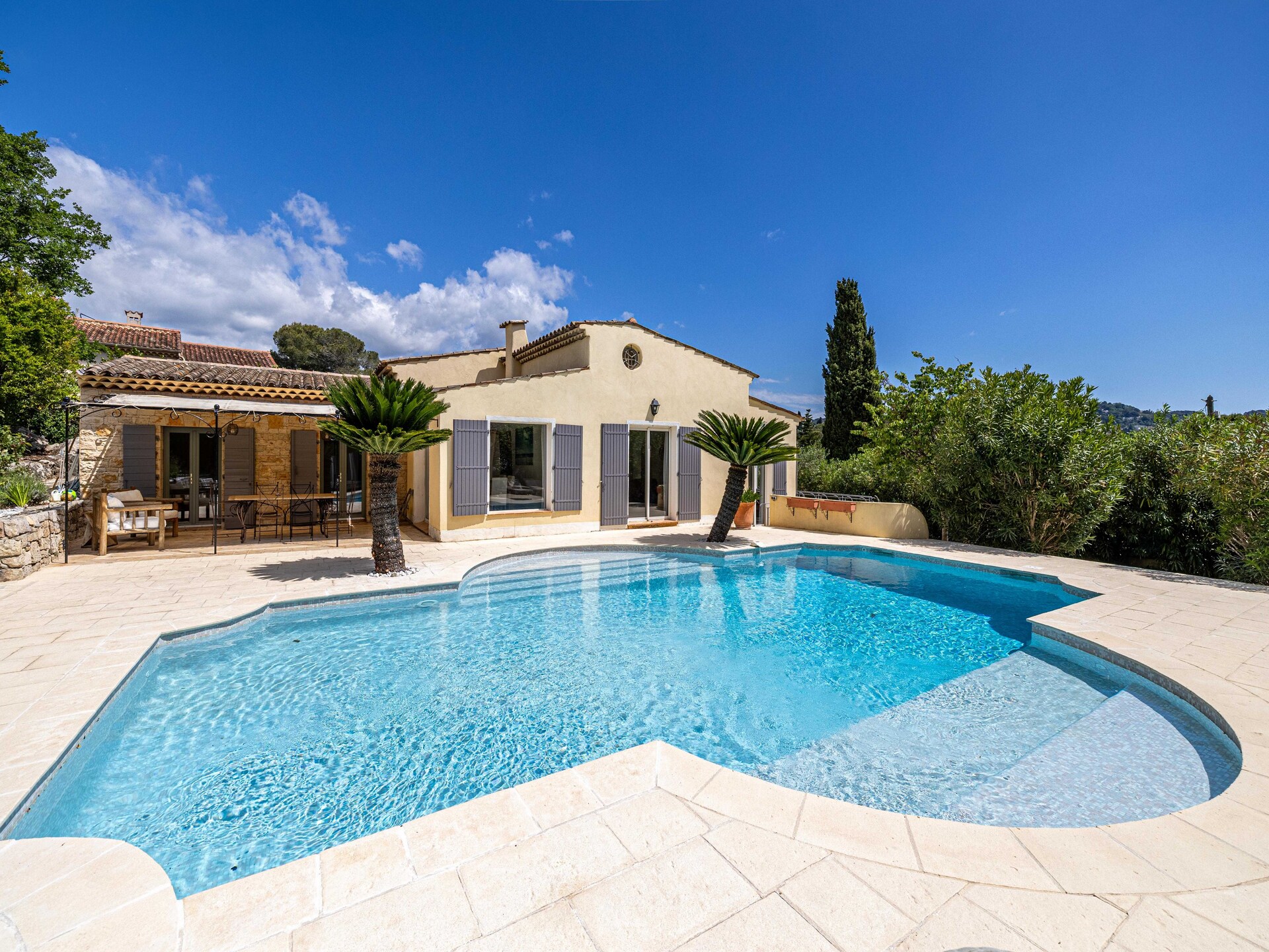 Ruime villa voor 12 personen met bijgebouw nabij Cannes en Mougins - foto 26