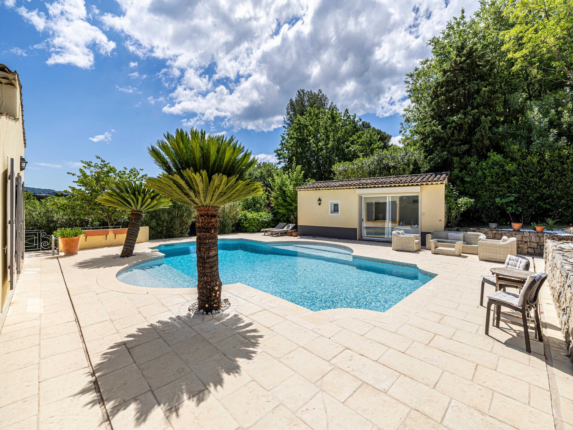 Ruime villa voor 12 personen met bijgebouw nabij Cannes en Mougins - foto 28