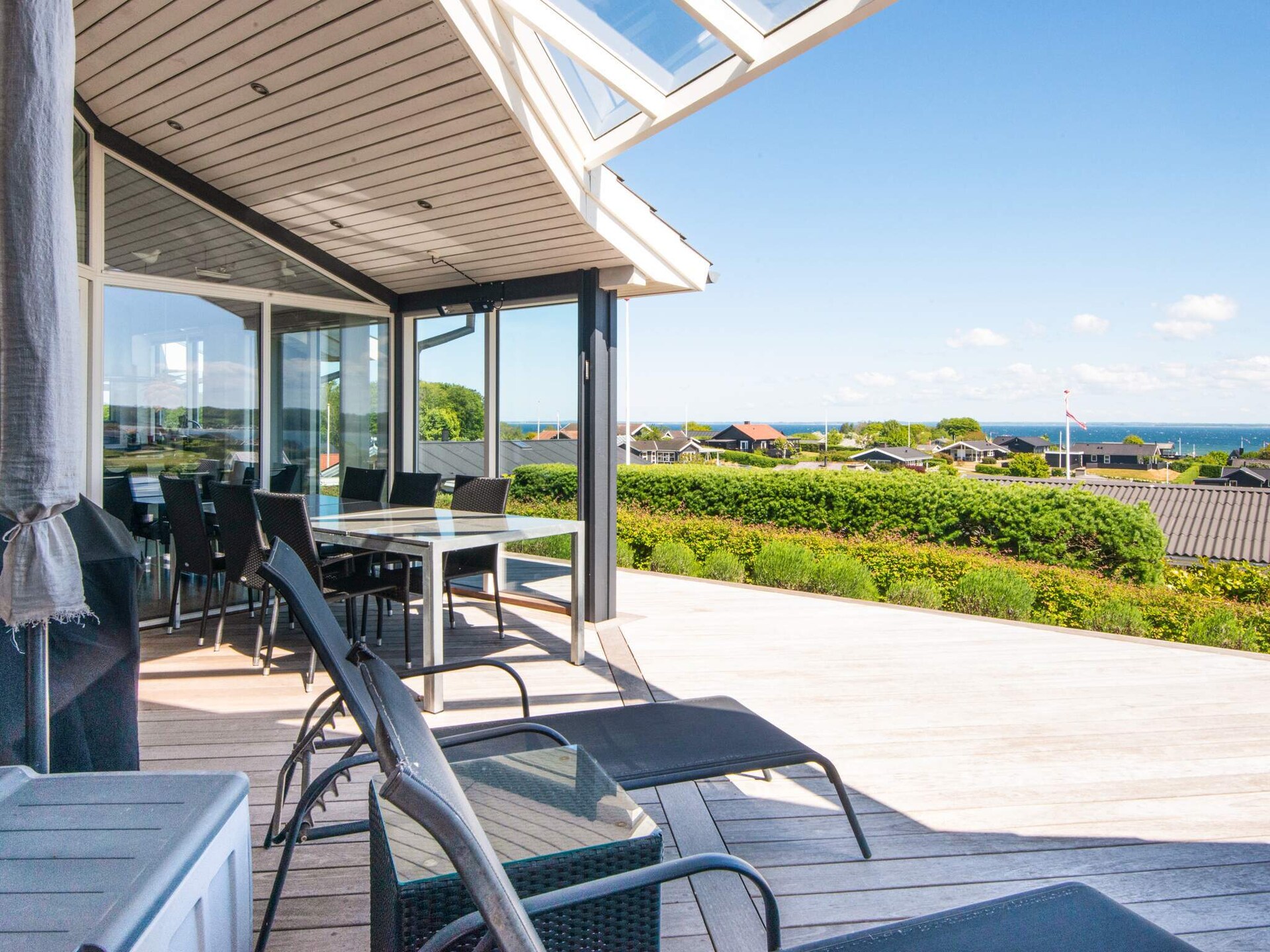 Panoramavakantiehuis bij Hejlsminde Strand, 300m van zee met sauna - foto 7