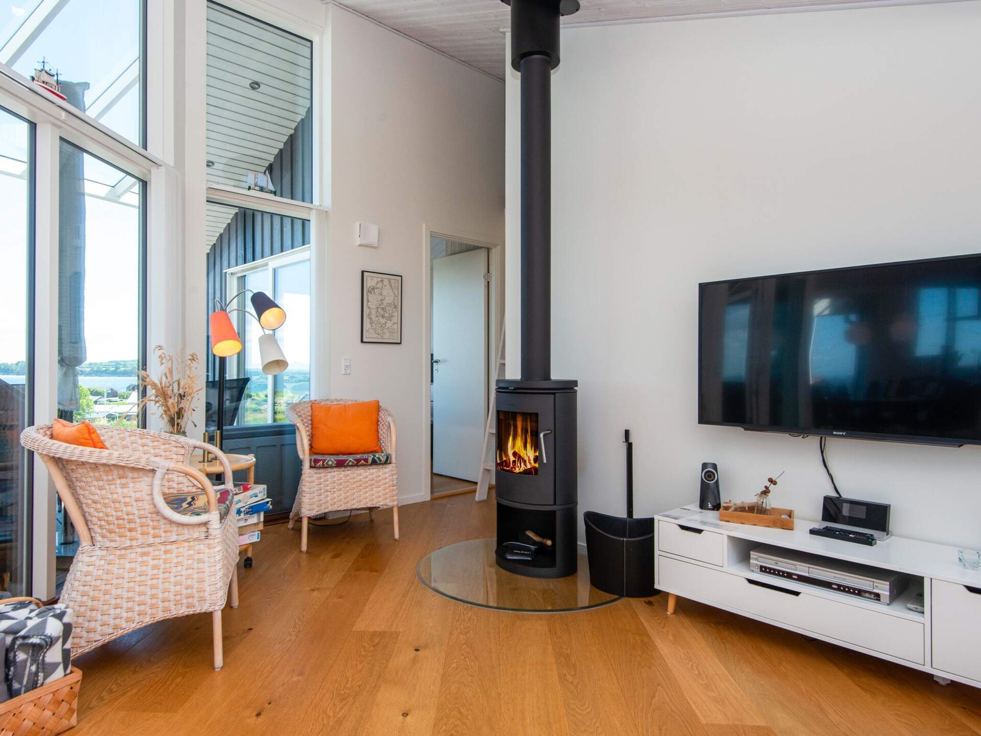 Panoramavakantiehuis bij Hejlsminde Strand, 300m van zee met sauna - foto 24
