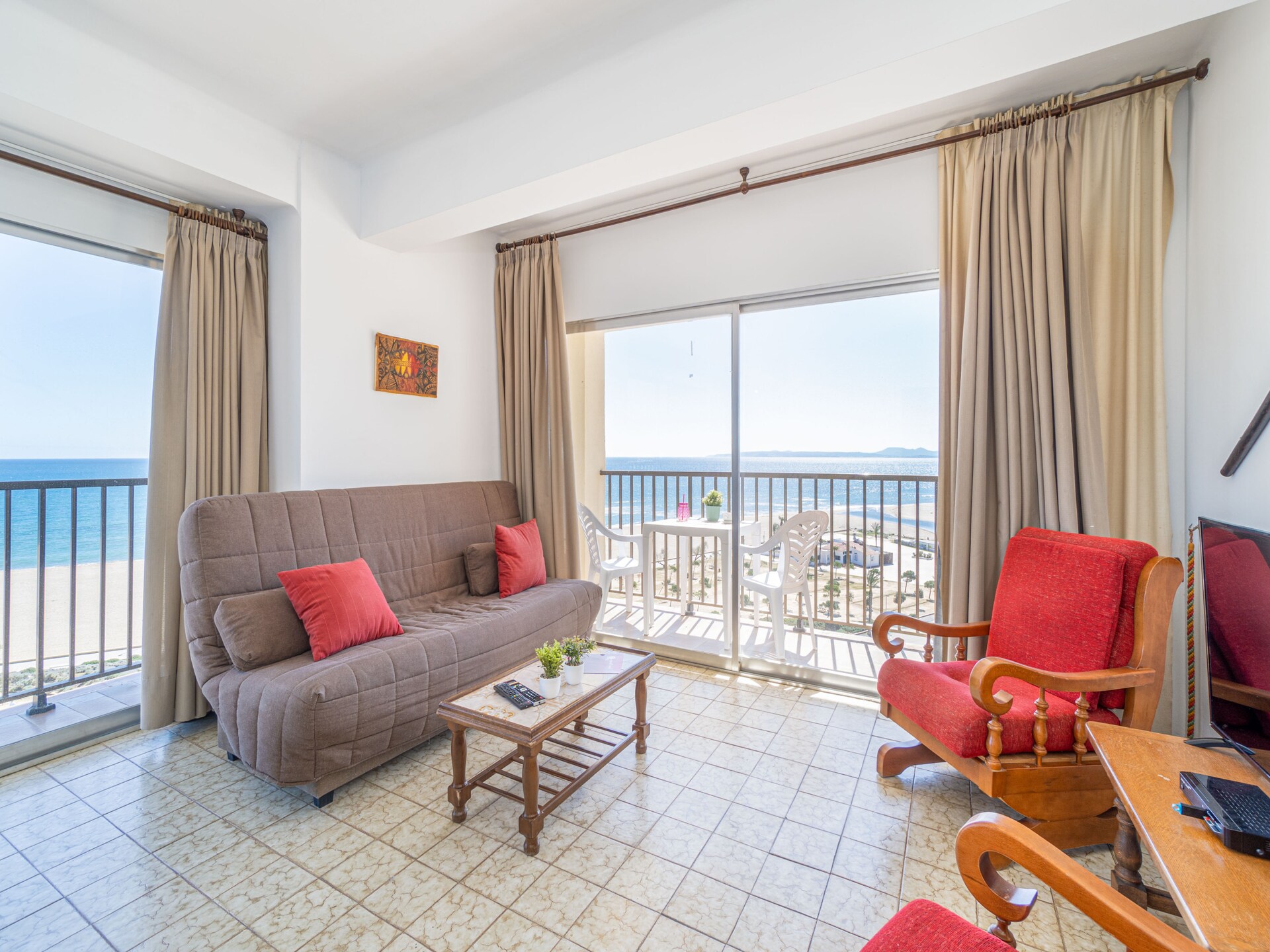 Aan het strand: Licht appartement voor 5 personen in Empuriabrava - foto 2