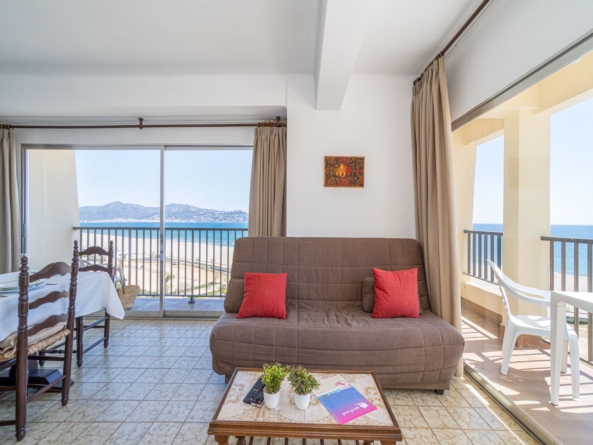 Aan het strand: Licht appartement voor 5 personen in Empuriabrava - foto 7