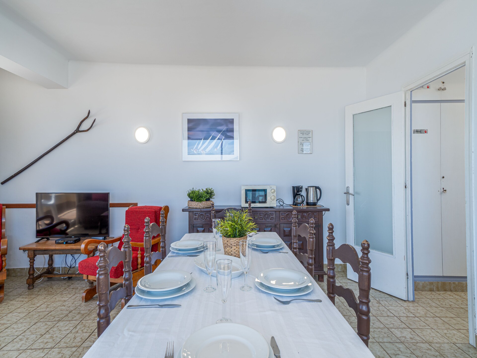 Aan het strand: Licht appartement voor 5 personen in Empuriabrava - foto 12