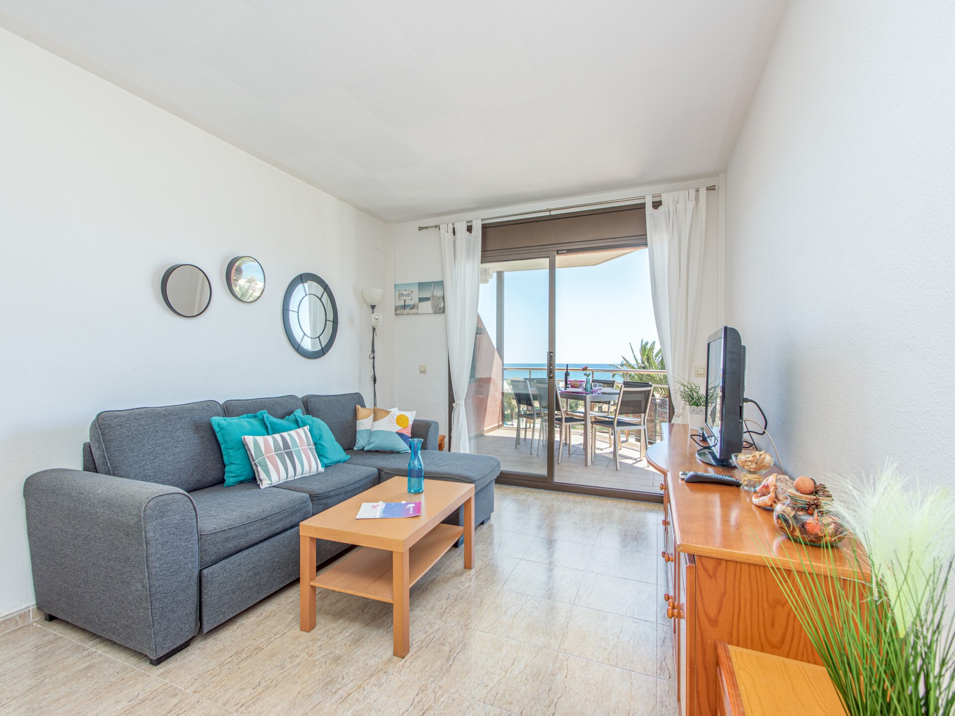 Aan het strand: Licht appartement voor 6 personen in Empuriabrava · 65 m² - foto 3