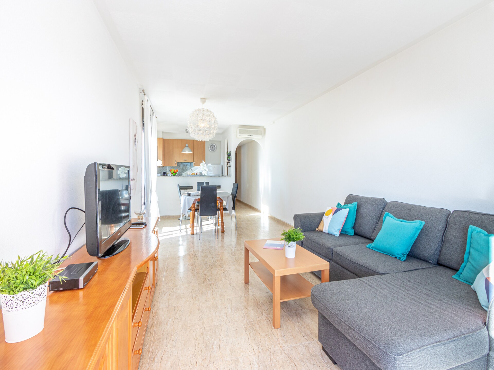 Aan het strand: Licht appartement voor 6 personen in Empuriabrava · 65 m² - foto 8