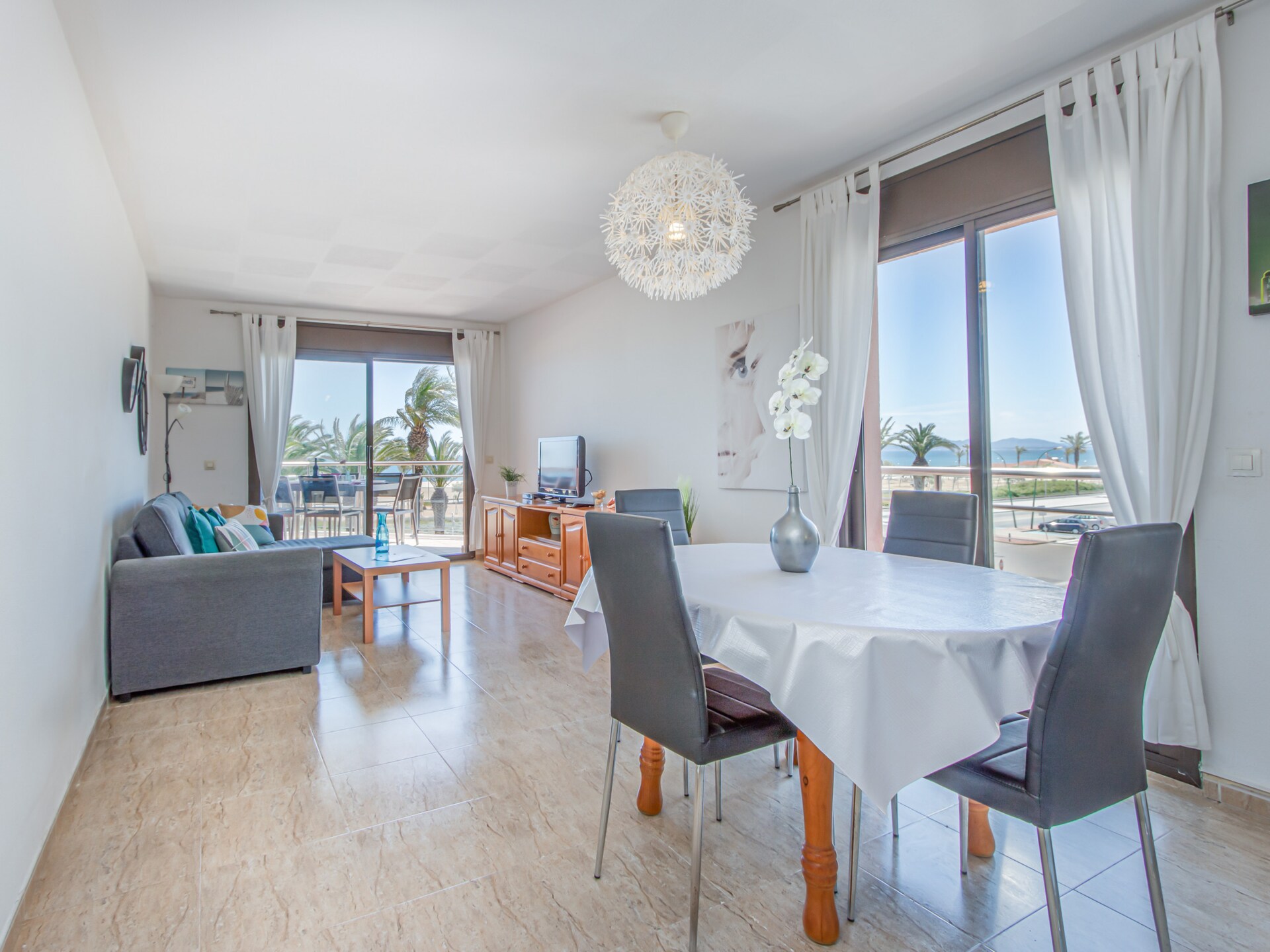 Aan het strand: Licht appartement voor 6 personen in Empuriabrava · 65 m² - foto 10