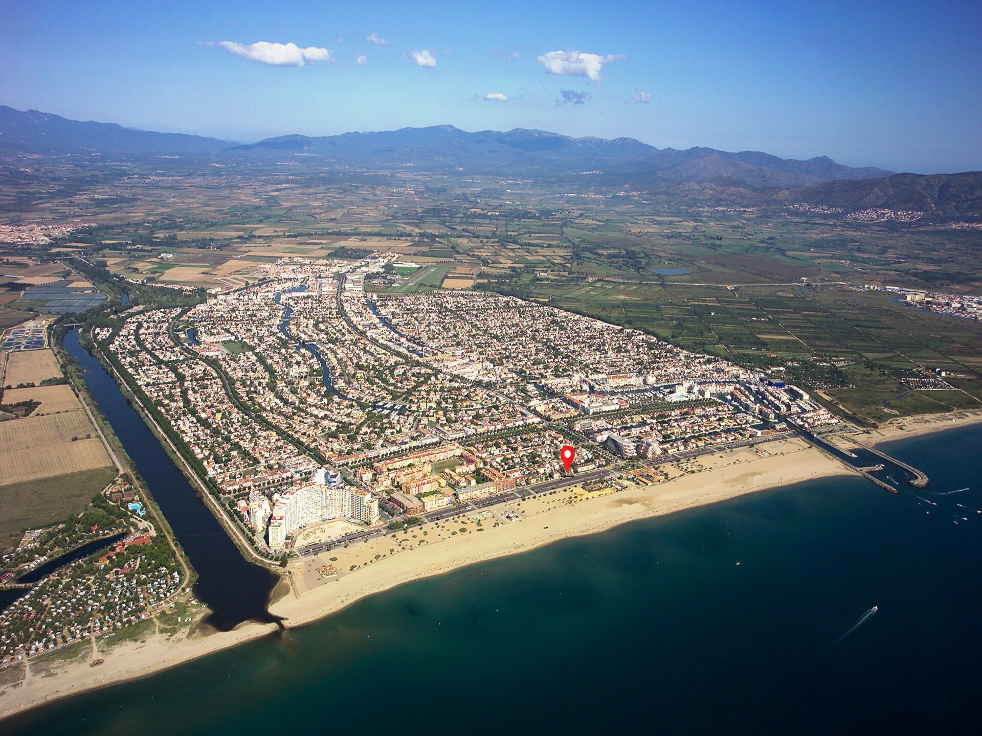 Modern appartement met zeezicht en terras, 50m van strand Empuriabrava - foto 22