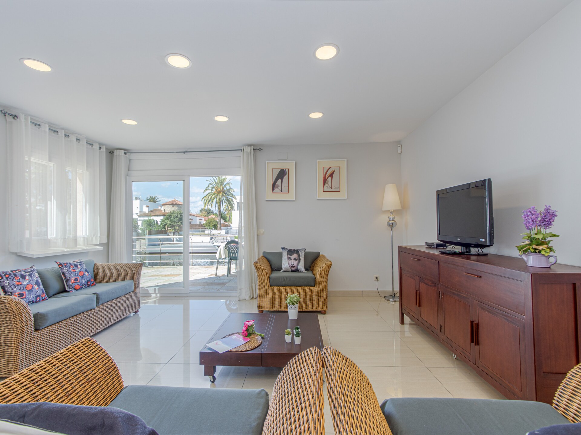 Villa aan golf met privézwembad en aanlegplaats in Empuriabrava - foto 3
