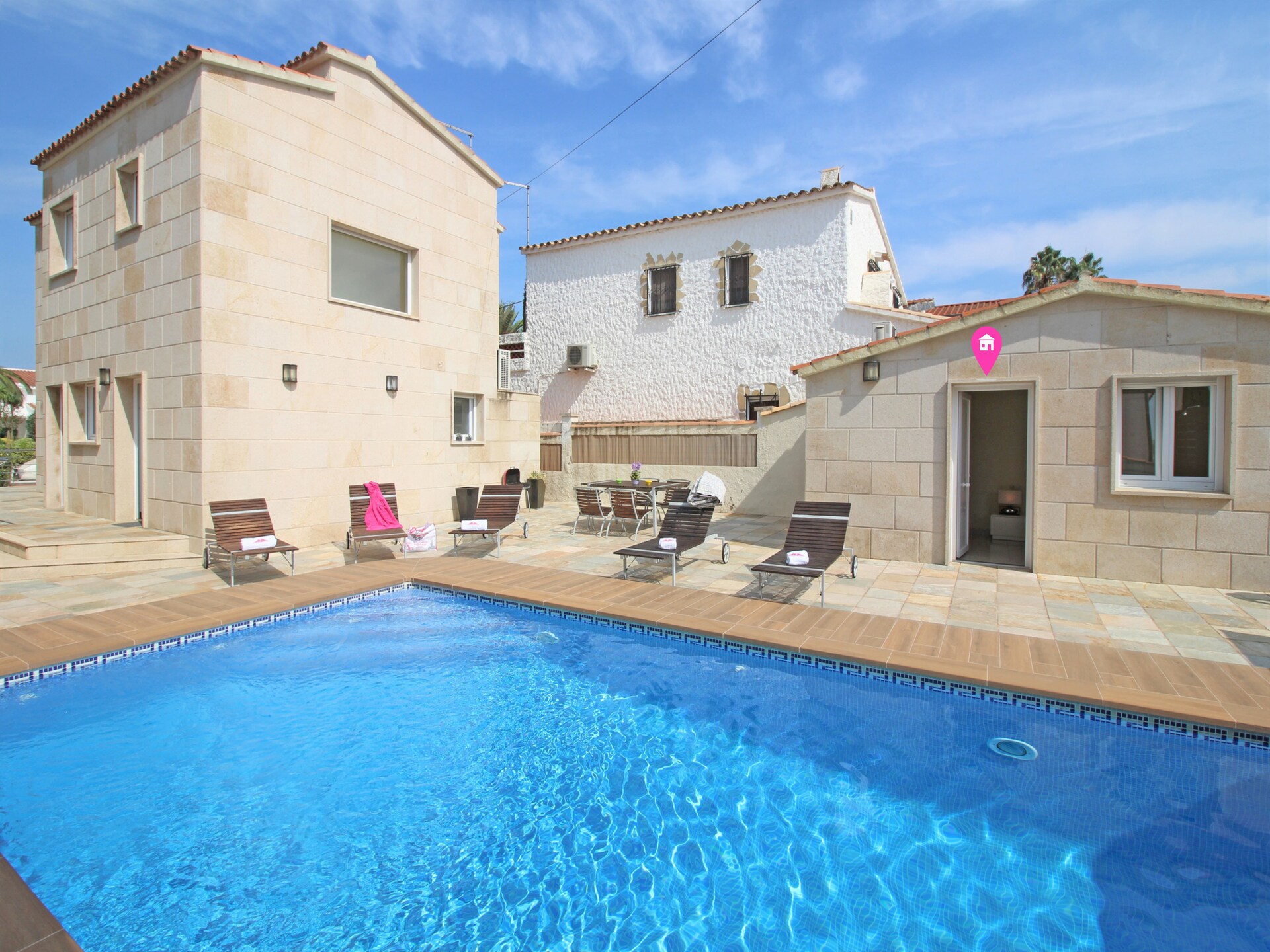 Villa aan golf met privézwembad en aanlegplaats in Empuriabrava - foto 39