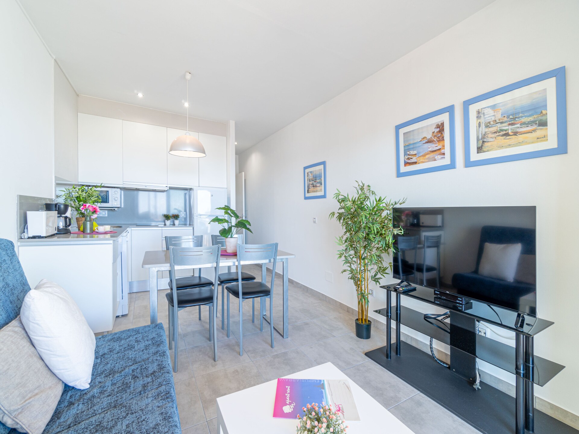 Golfappartement Empuriabrava: direct aan de baan, strand op 50 meter - foto 8
