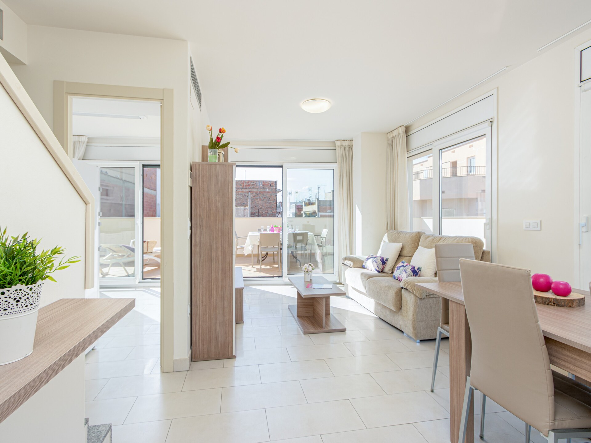 Licht penthouse op 150m van strand Roses, 3 slaapkamers en privéterras - foto 6