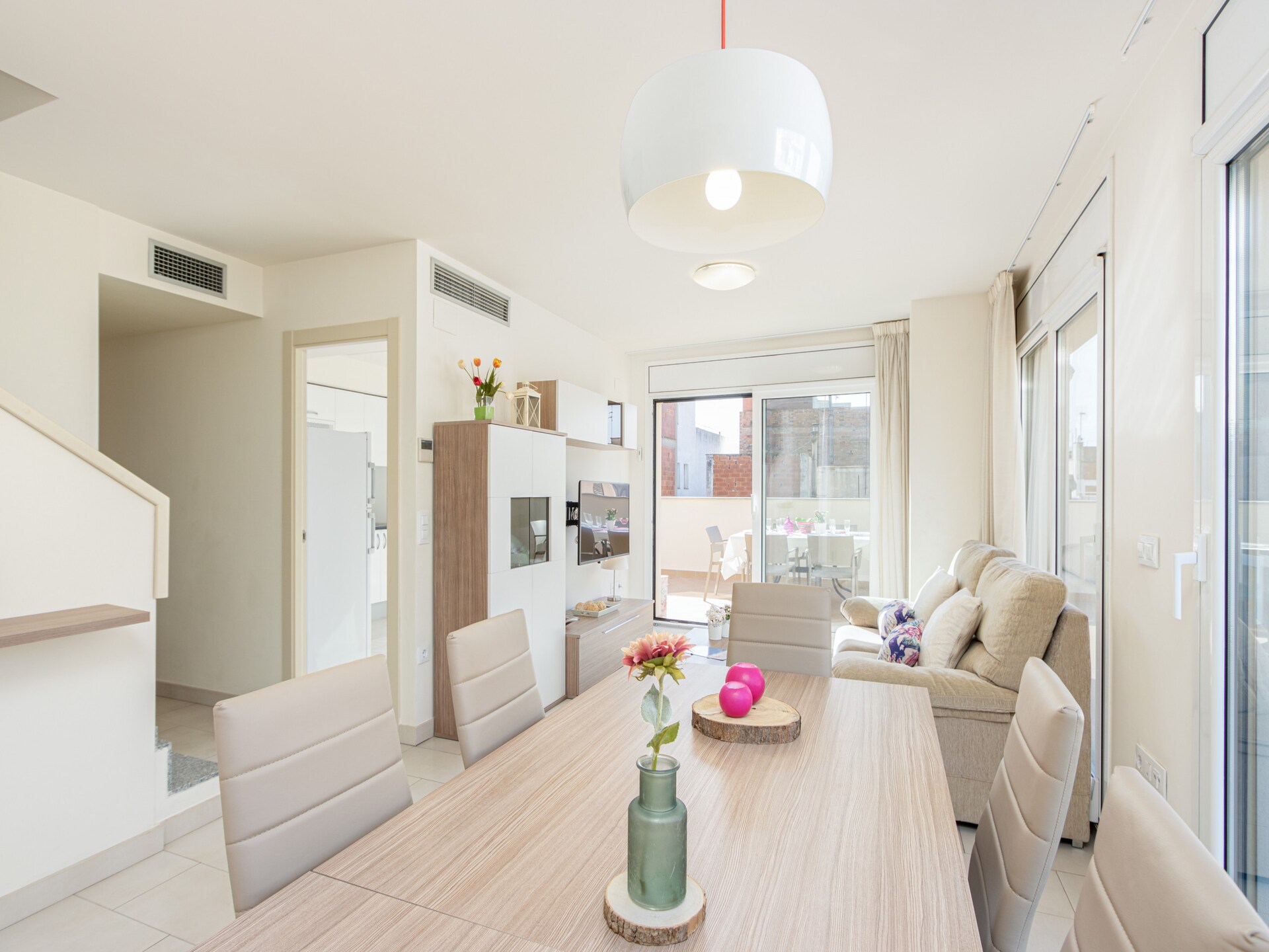 Licht penthouse op 150m van strand Roses, 3 slaapkamers en privéterras - foto 8