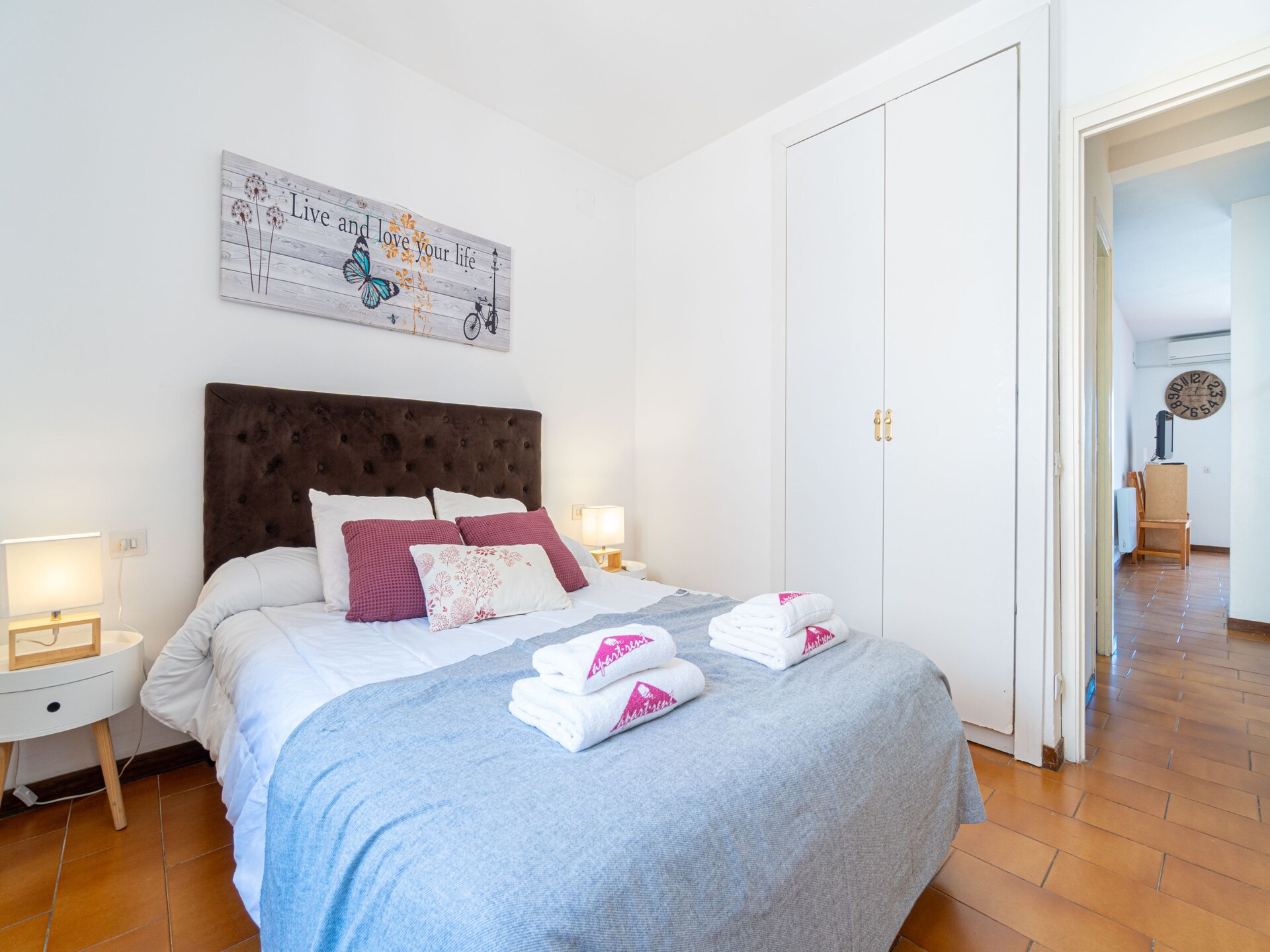 Licht appartement in Empuriabrava: 300m van strand, golf & zwembad - foto 15