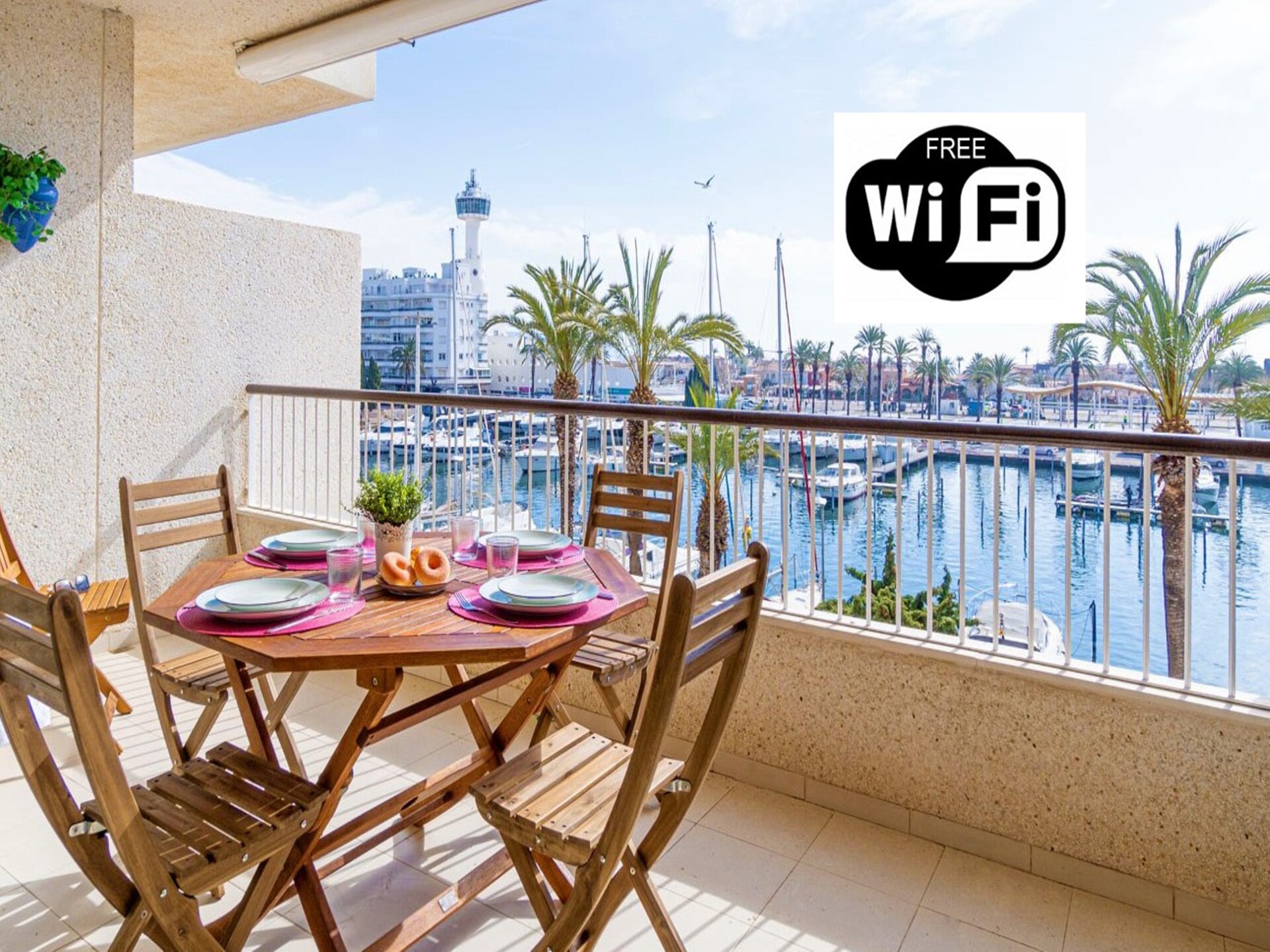 Kanaalzicht appartement voor 5 personen in Empuriabrava, vlakbij strand - foto 32
