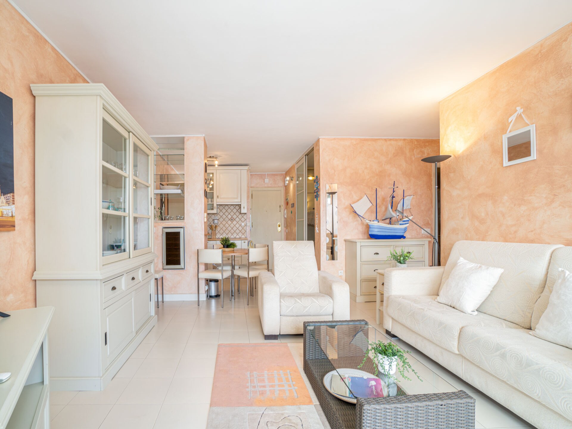 Kanaalzicht appartement voor 5 personen in Empuriabrava, vlakbij strand - foto 1