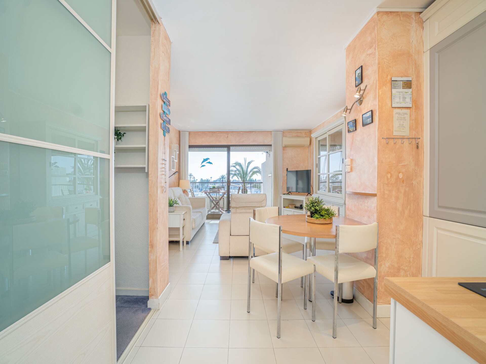 Kanaalzicht appartement voor 5 personen in Empuriabrava, vlakbij strand - foto 10