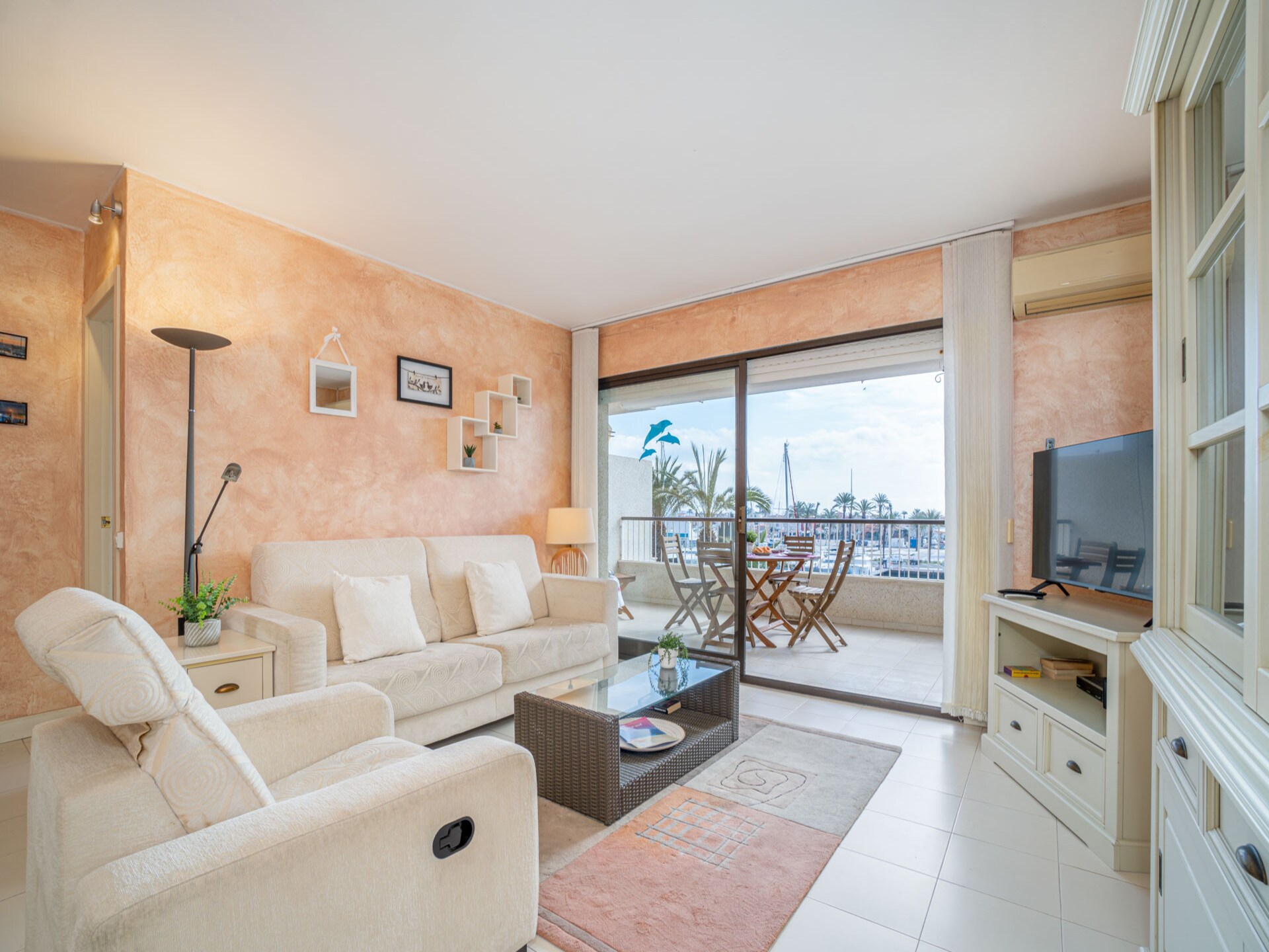 Kanaalzicht appartement voor 5 personen in Empuriabrava, vlakbij strand - foto 8