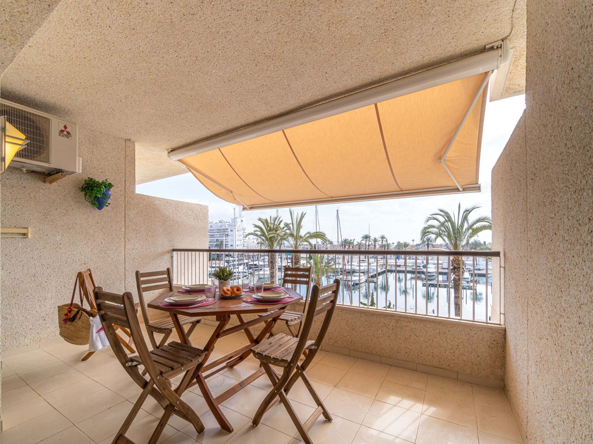 Kanaalzicht appartement voor 5 personen in Empuriabrava, vlakbij strand - foto 29
