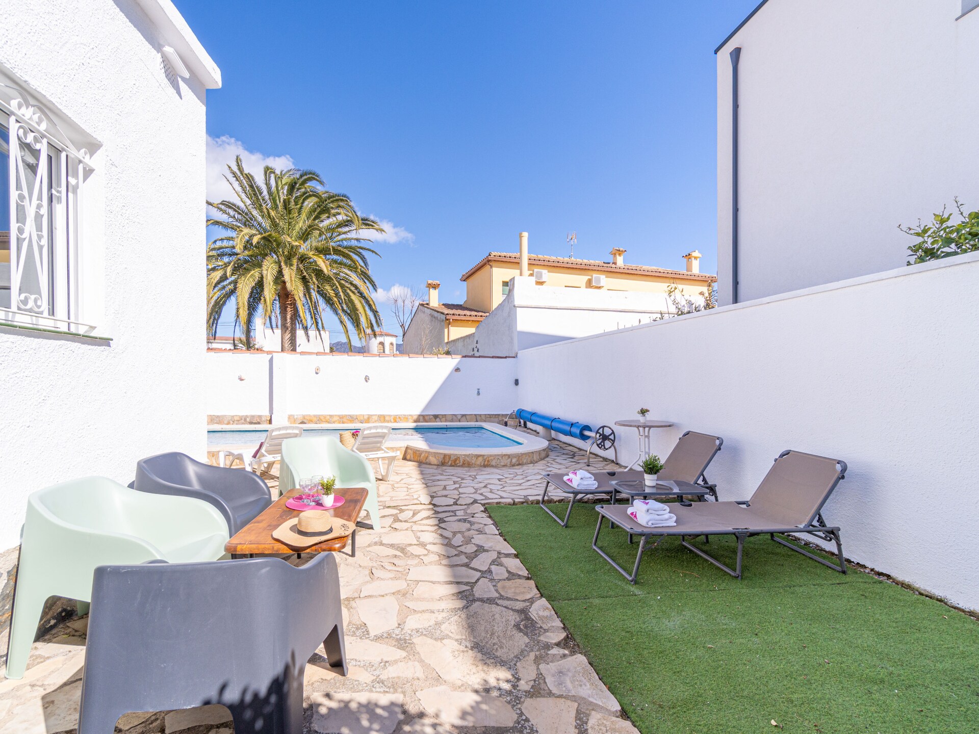 Villa aan de golf in Empuriabrava met privézwembad voor 8 personen - foto 54