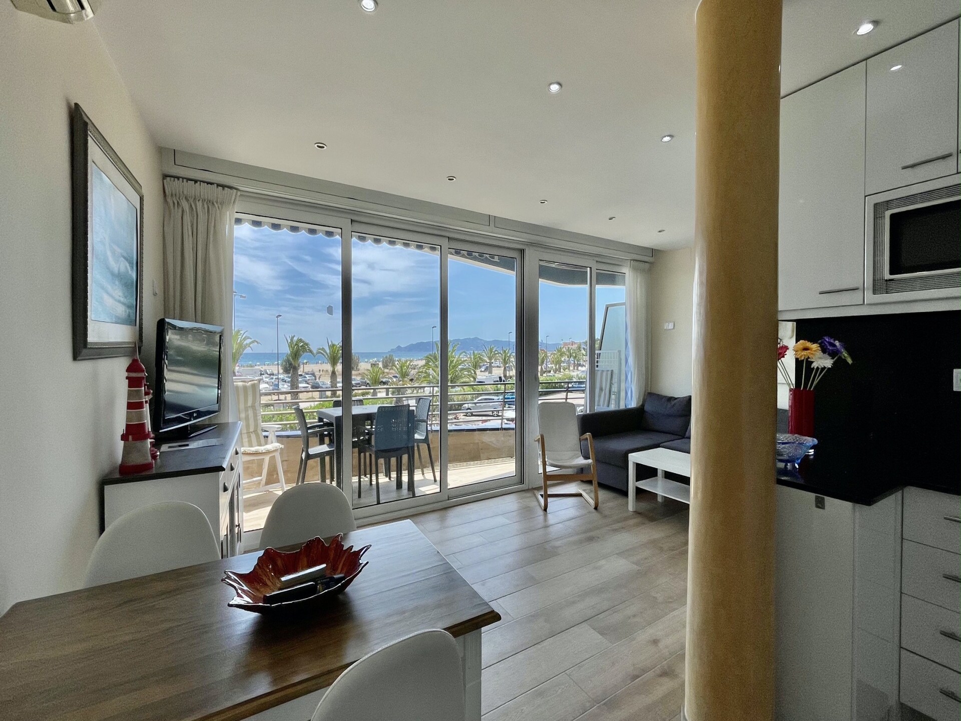 Centraal gelegen appartement aan het strand in Estartit · 5 pers. - foto 9