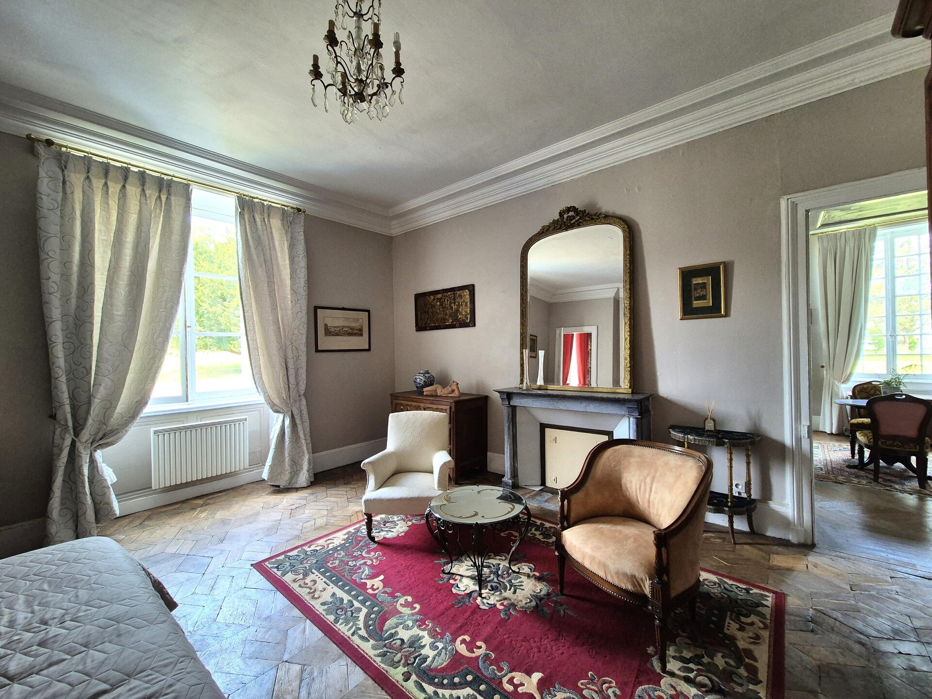 Romantisch verblijf in privéappartement op Château de Baclair - foto 10