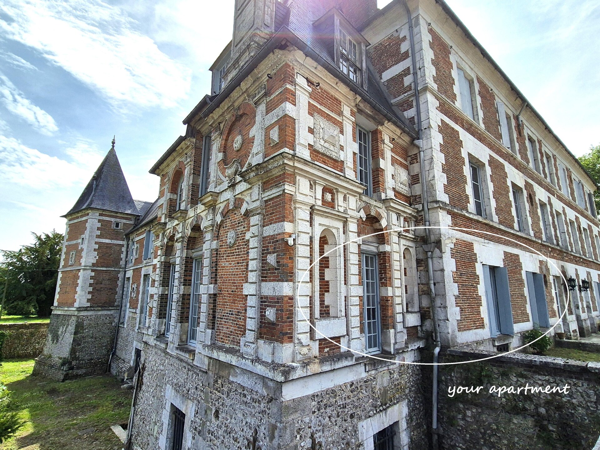 Romantisch verblijf in privéappartement op Château de Baclair - foto 6