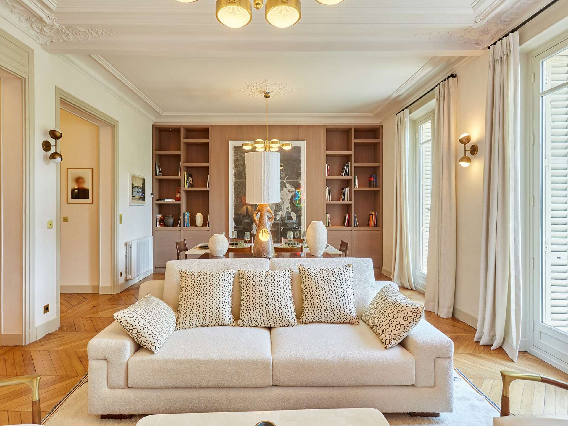 Luxe appartement met balkon en uitzicht op Jardin du Luxembourg in Parijs - foto 9