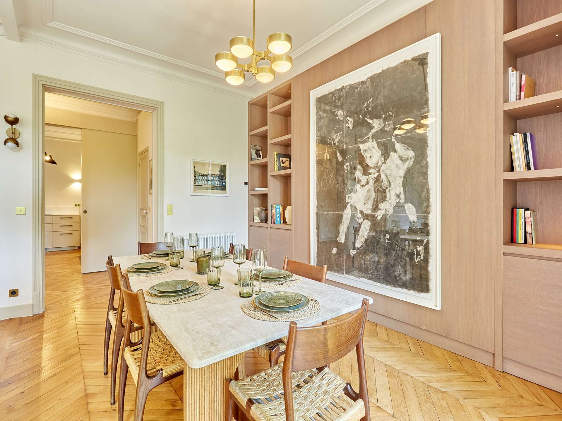 Luxe appartement met balkon en uitzicht op Jardin du Luxembourg in Parijs - foto 12