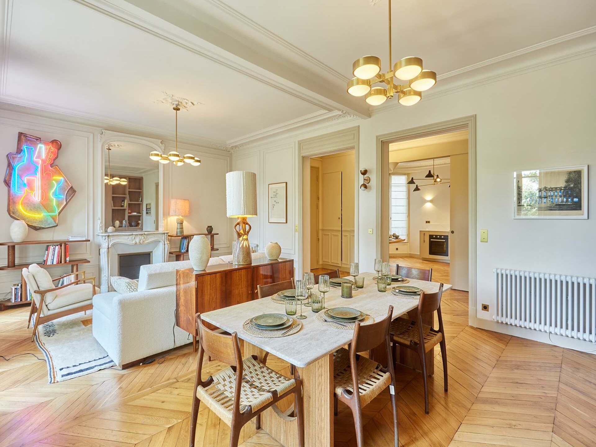 Luxe appartement met balkon en uitzicht op Jardin du Luxembourg in Parijs - foto 14